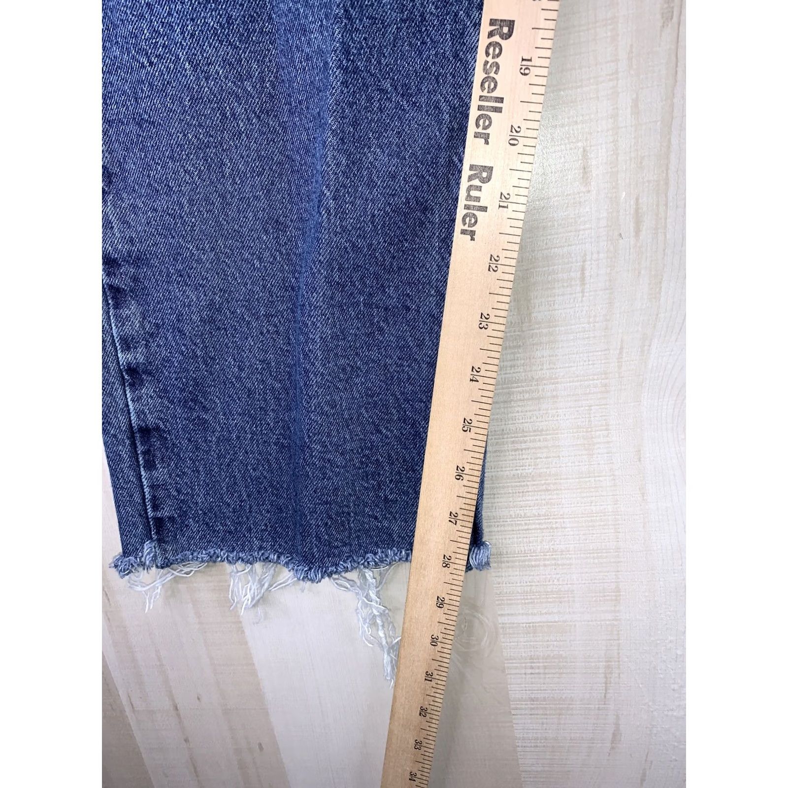Levi's VINTAGE Levi’s 541 Jeans Men 34x32 Distressed Blue Cut Cuff Denim 5-Pocket Design Straight N/A Size US 34 / EU 50 - 5 Thumbnail