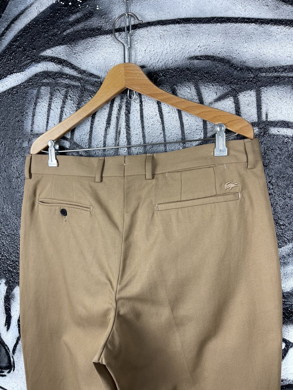Lacoste Lacoste NWT Classic Beige Slim Fit Trousers Pants Size W34 Size US 34 / EU 50 - 5 Thumbnail