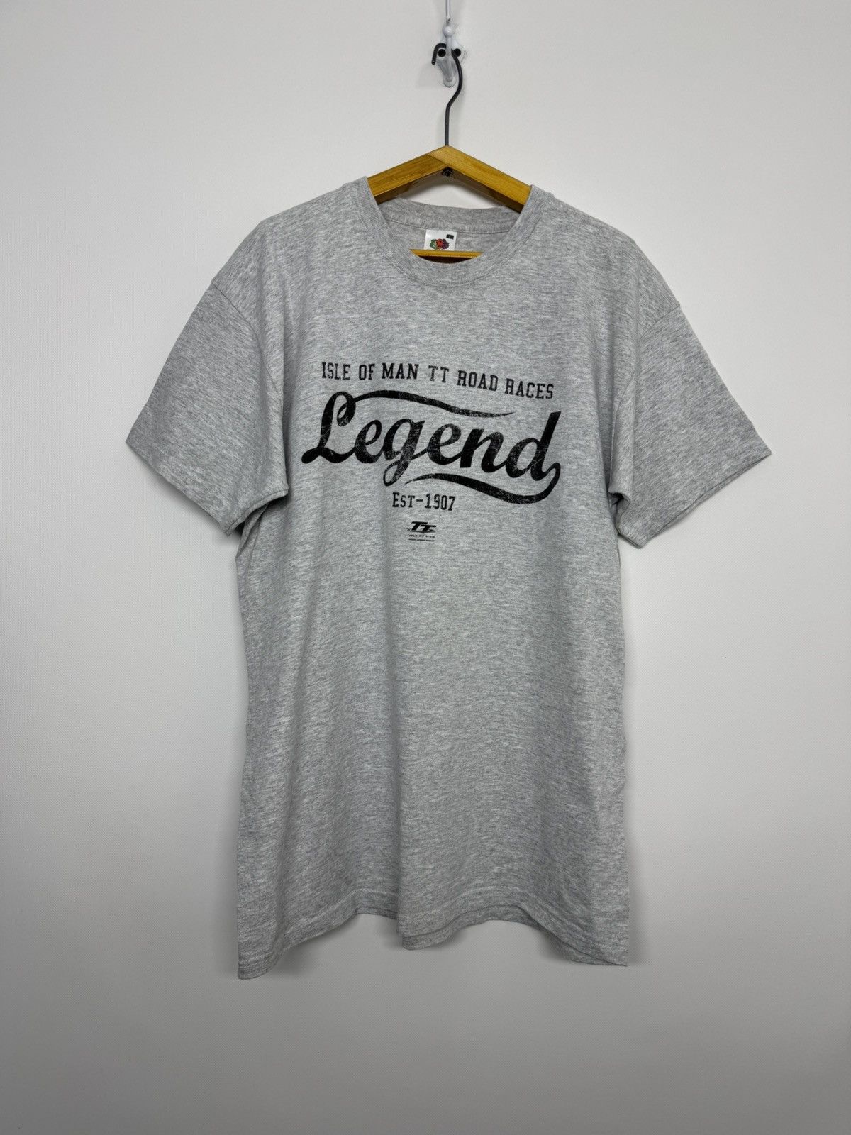 Fruit Of The Loom Vintage Y2k Big Logo Legend T Shirt Size US L / EU 52-54 / 3 - 3 Thumbnail