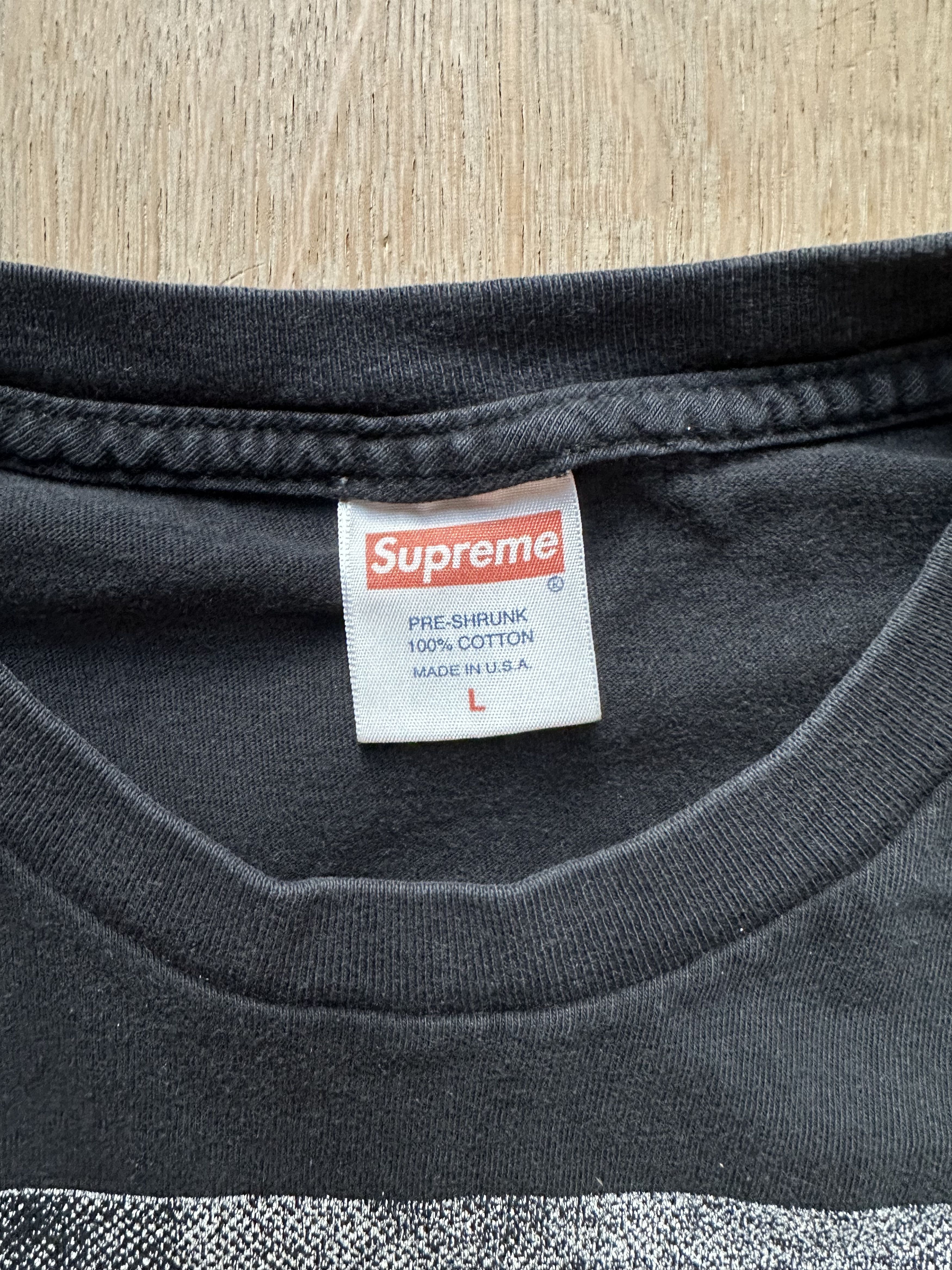 Supreme Vintage 2013 Supreme Jean Michel Basquiat T Shirt size L Size US L / EU 52-54 / 3 - 3 Thumbnail