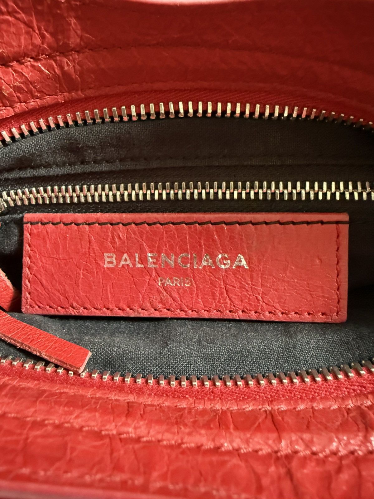 Balenciaga Balenciaga Classic Mini City Red lambskin Shoulder bag Size ONE SIZE - 15 Thumbnail