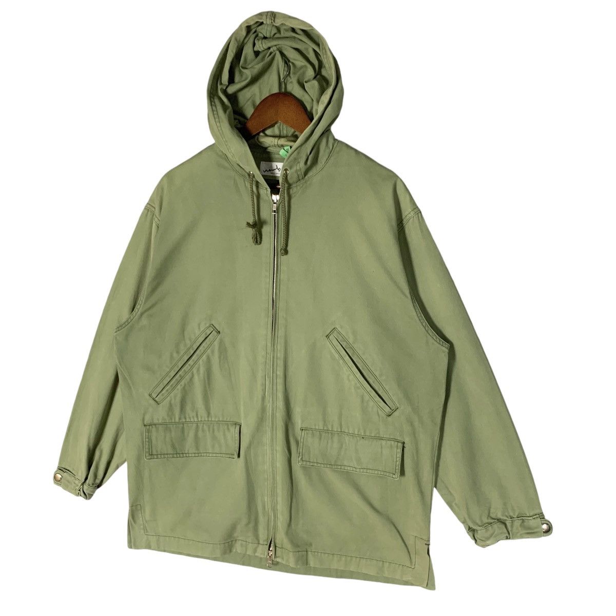 Designer × Japanese Brand × Vintage Vintage Belle Maison Military Style Hoodie Jacket Size M Size US M / EU 48-50 / 2 - 4 Thumbnail