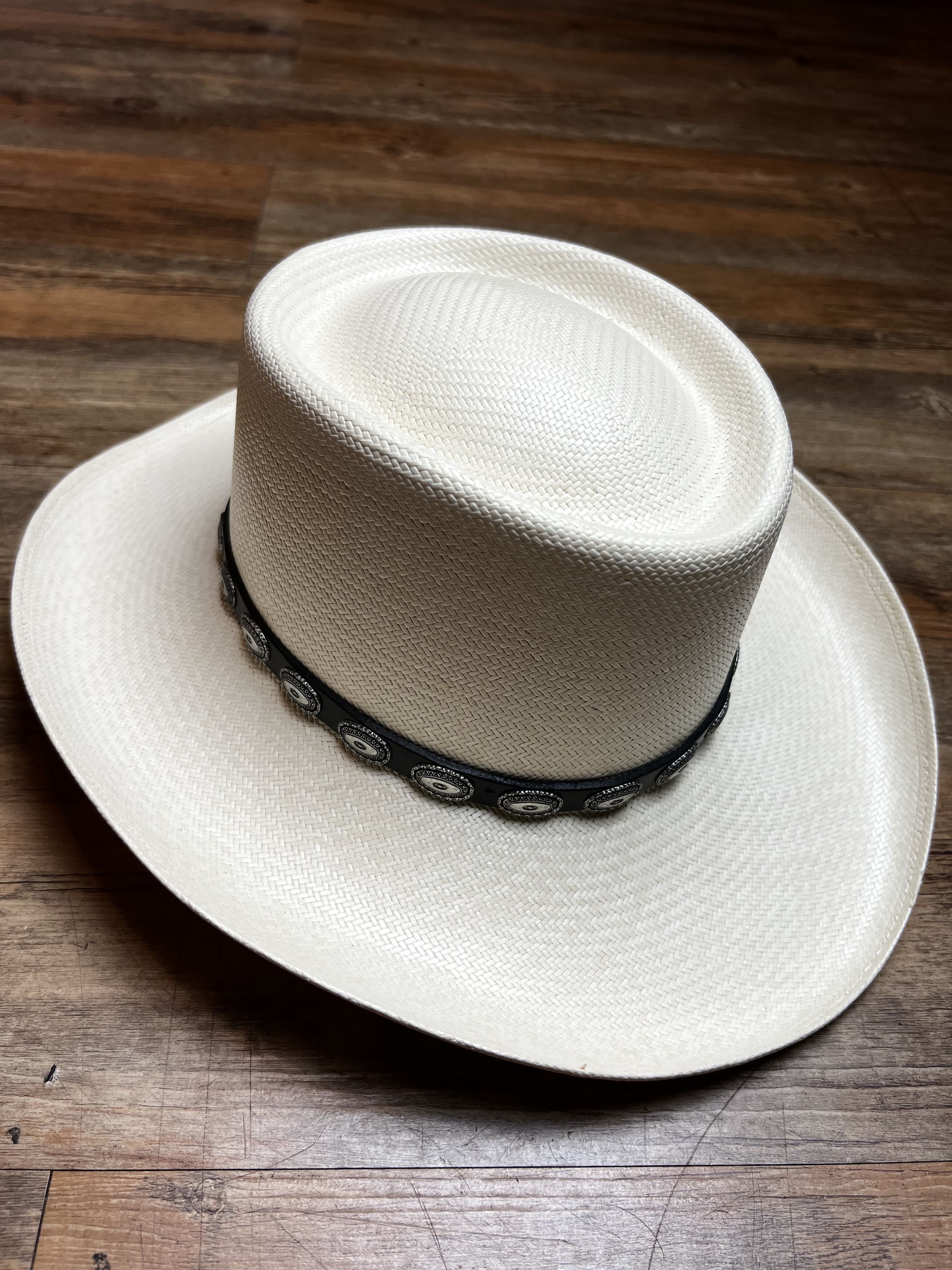 Wrangler Vintage Wrangler Western Straw Sheepskin Cowboy Hat Size ONE SIZE - 3 Thumbnail