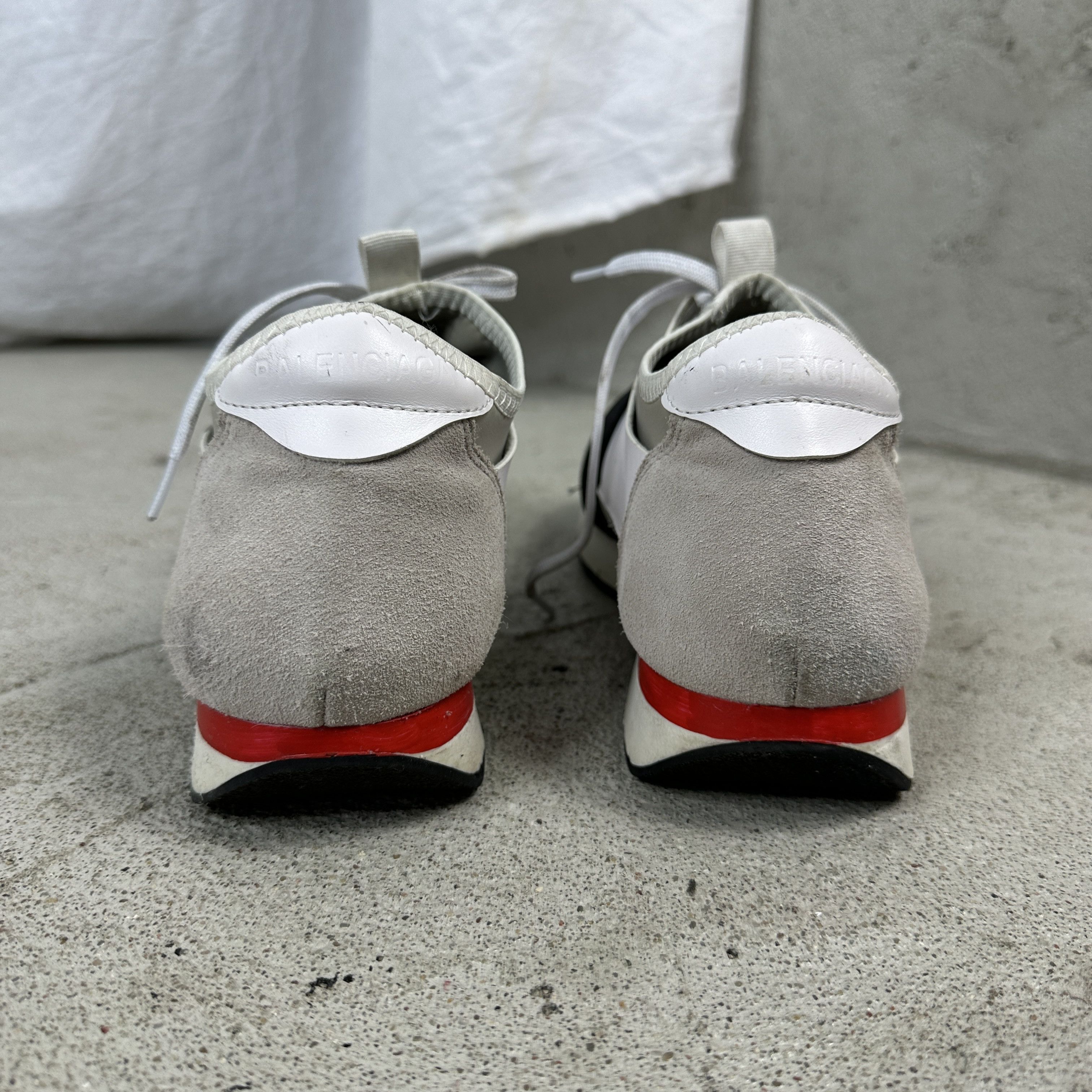 Balenciaga × Vintage Vintage Y2K Casual Balenciaga Race Runner Sneakers Size US 11 / IT 41 - 5 Thumbnail