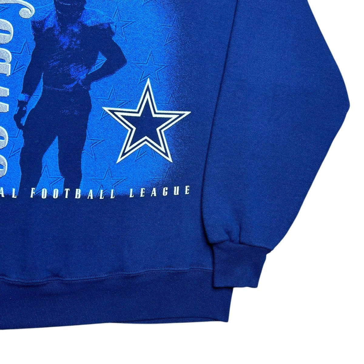 Chalk Line Vintage 90s NFL Dallas Cowboys Chalk Line Graphic Sweatshirt Size US M / EU 48-50 / 2 - 19 Thumbnail