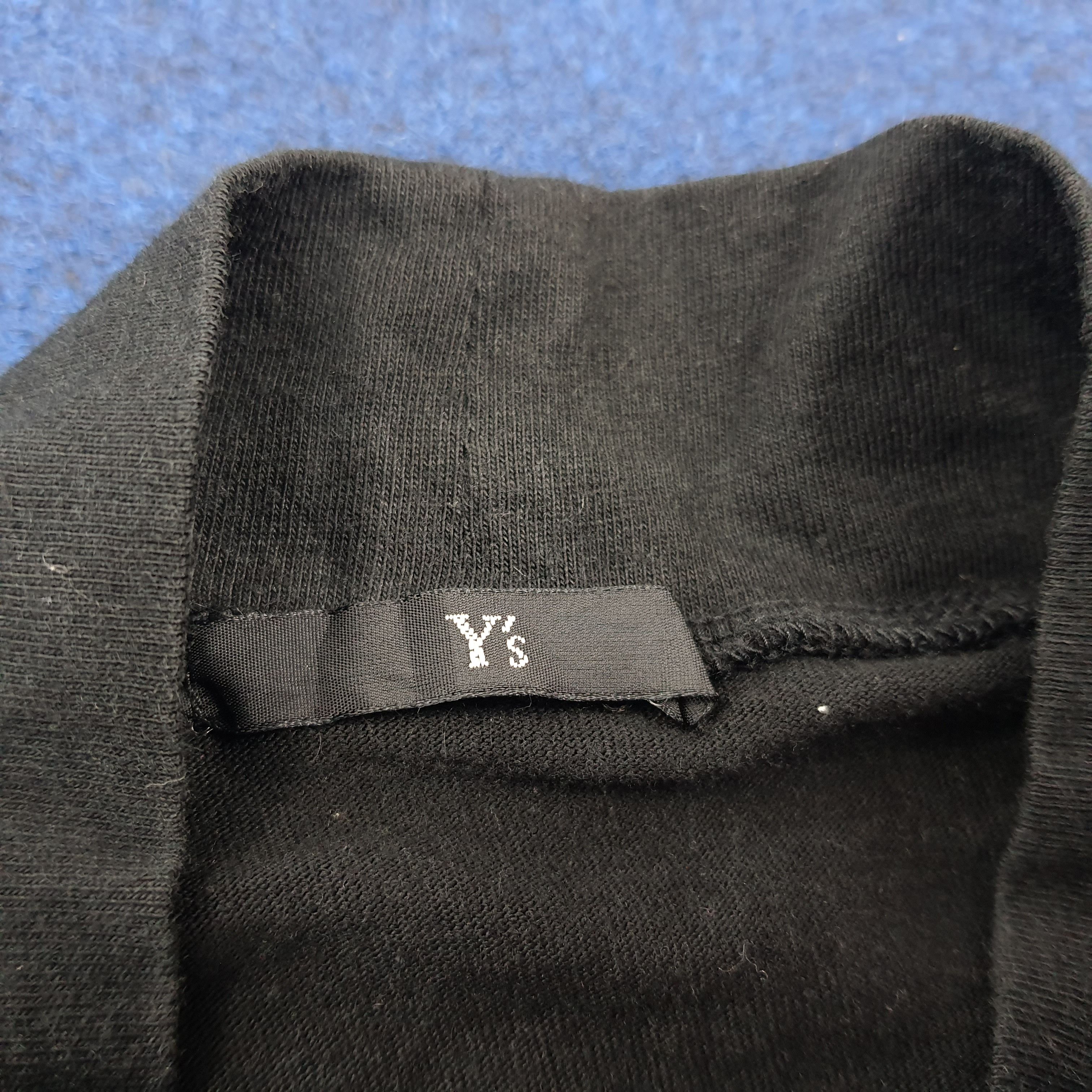 Japanese Brand × Vintage × Y's Vintage Y's by Yohji Yamamoto Turtle Neck Long Sleeve Tshirt Size US S / EU 44-46 / 1 - 4 Thumbnail