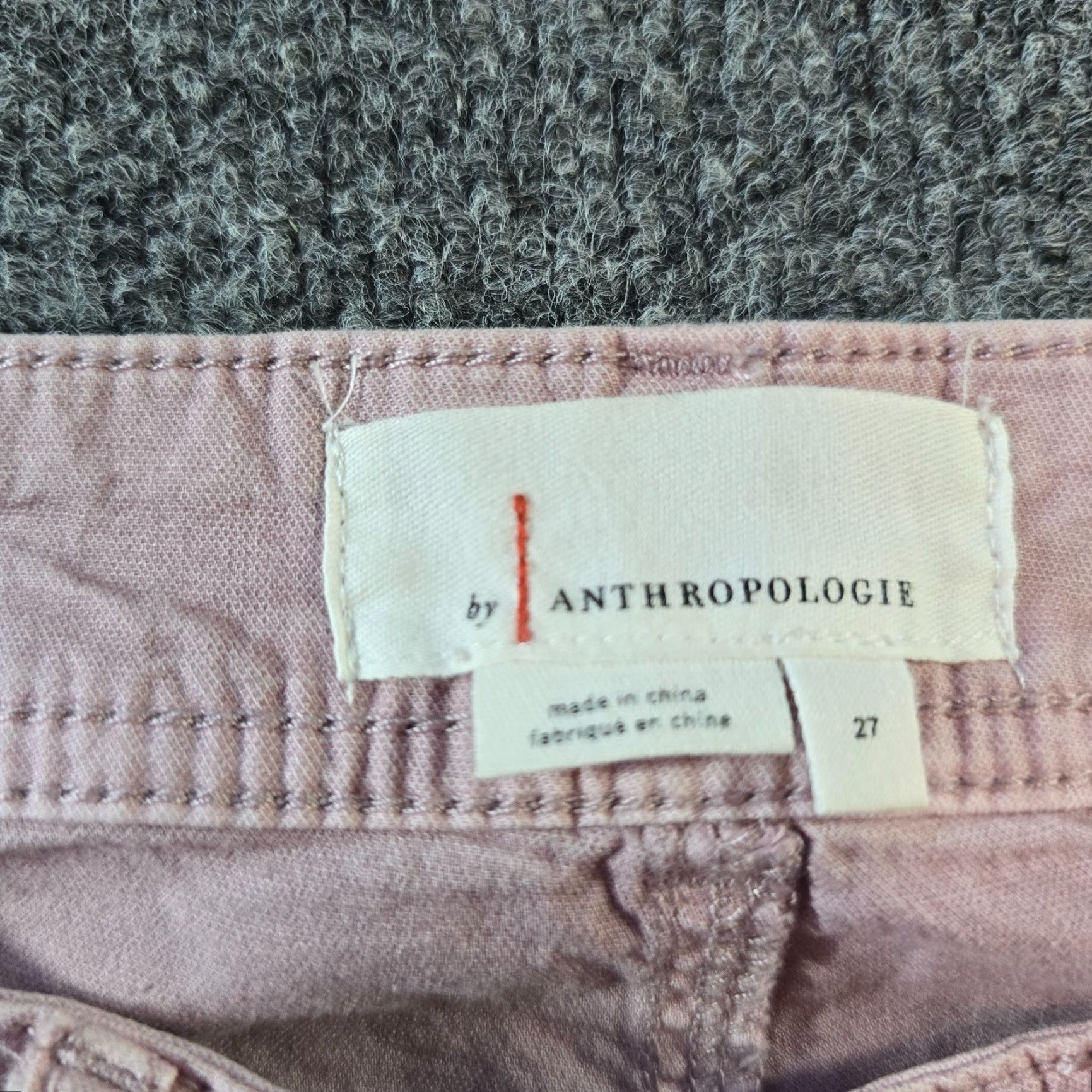 Anthropologie Anthropologie Pants Women Size 27 Pink The Wanderer Cropped Capri Cuffed Size 27" / US 4 / IT 40 - 4 Thumbnail