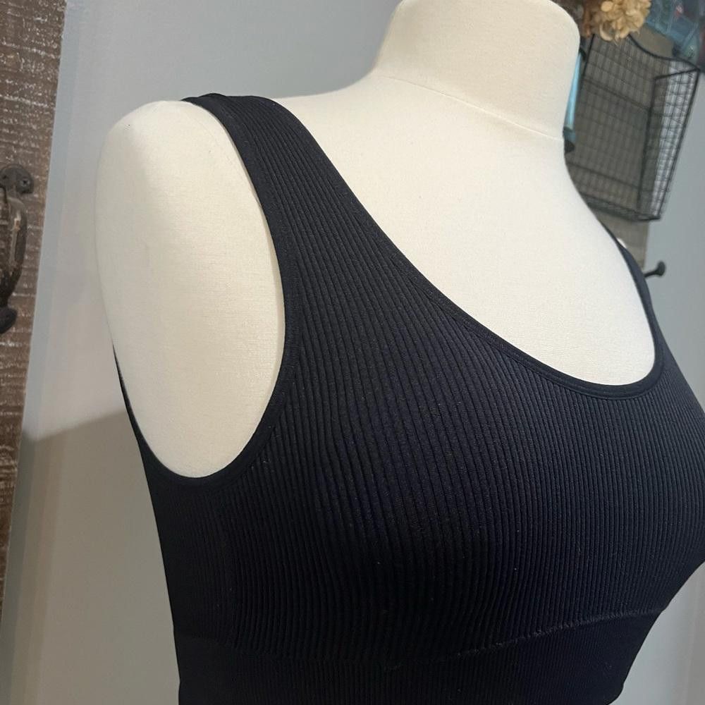 Designer Aerie ribbed sports bra Size ONE SIZE - 2 Thumbnail