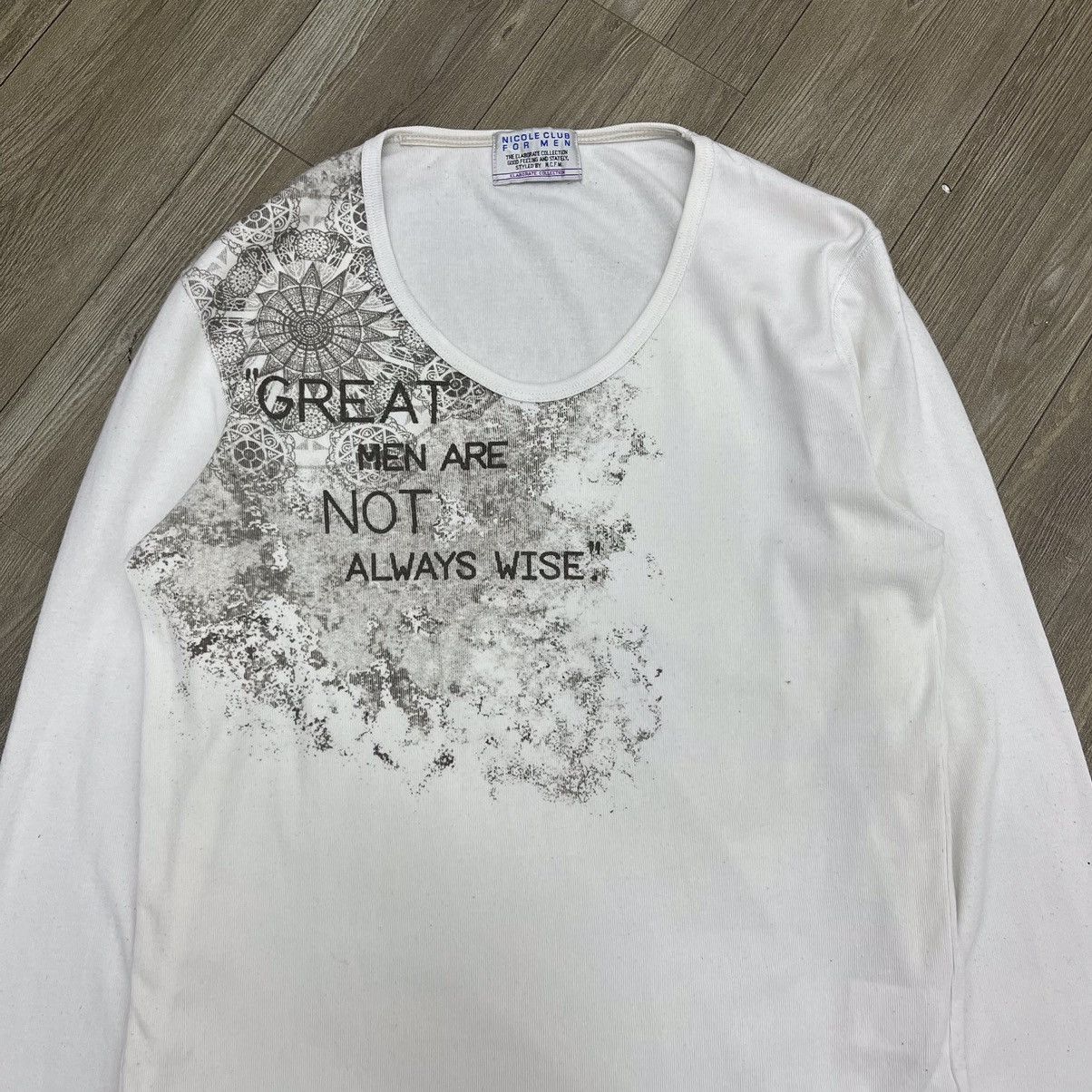 If Six Was Nine × Le Grande Bleu (L.G.B.) Nicole Club For Men Poem Lgb If six was nine Long Sleeve Size US M / EU 48-50 / 2 - 2 Thumbnail