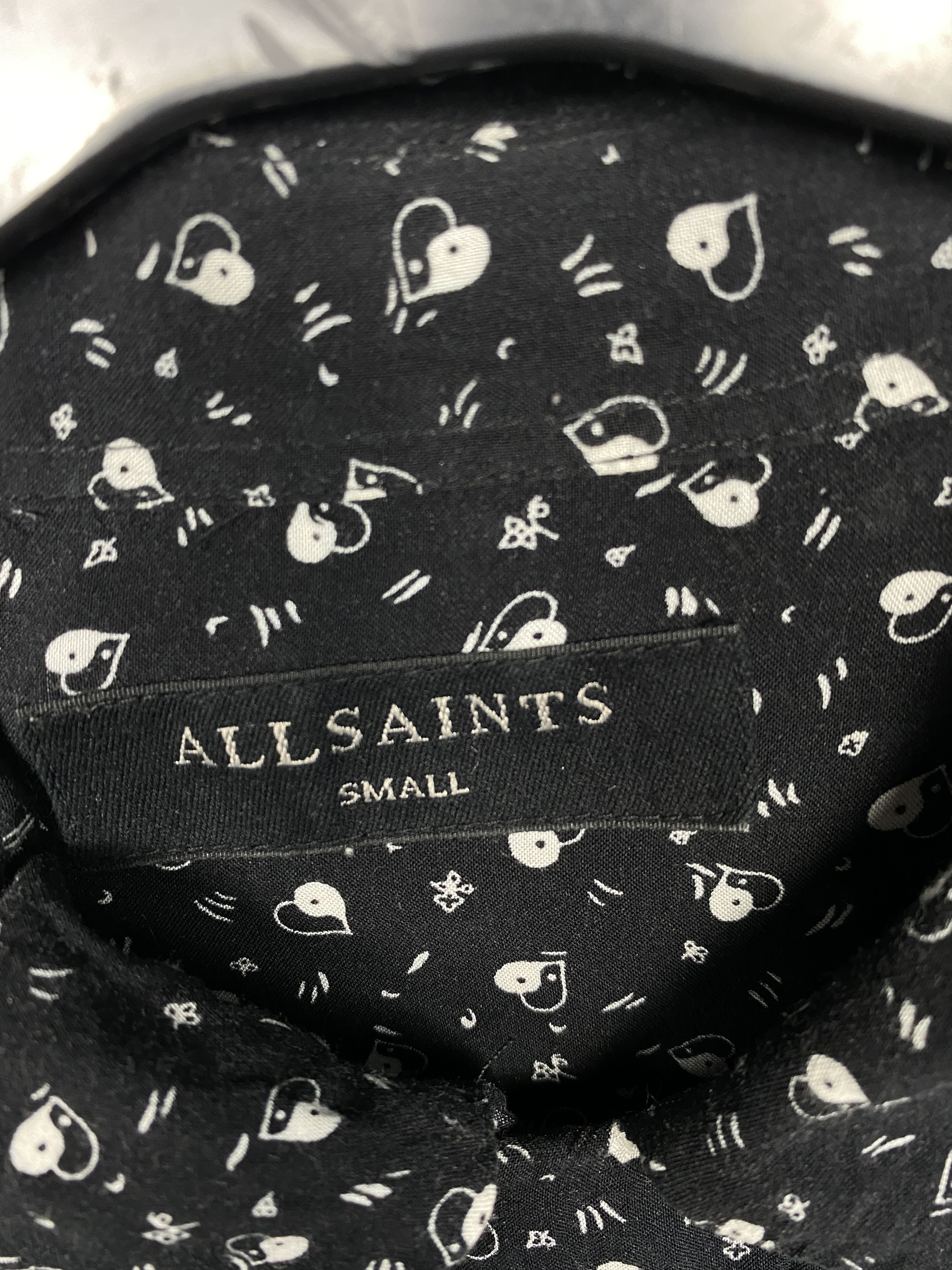 Allsaints Allsaints New Romantic Mens Long Sleeve Shirt Size US S / EU 44-46 / 1 - 4 Thumbnail