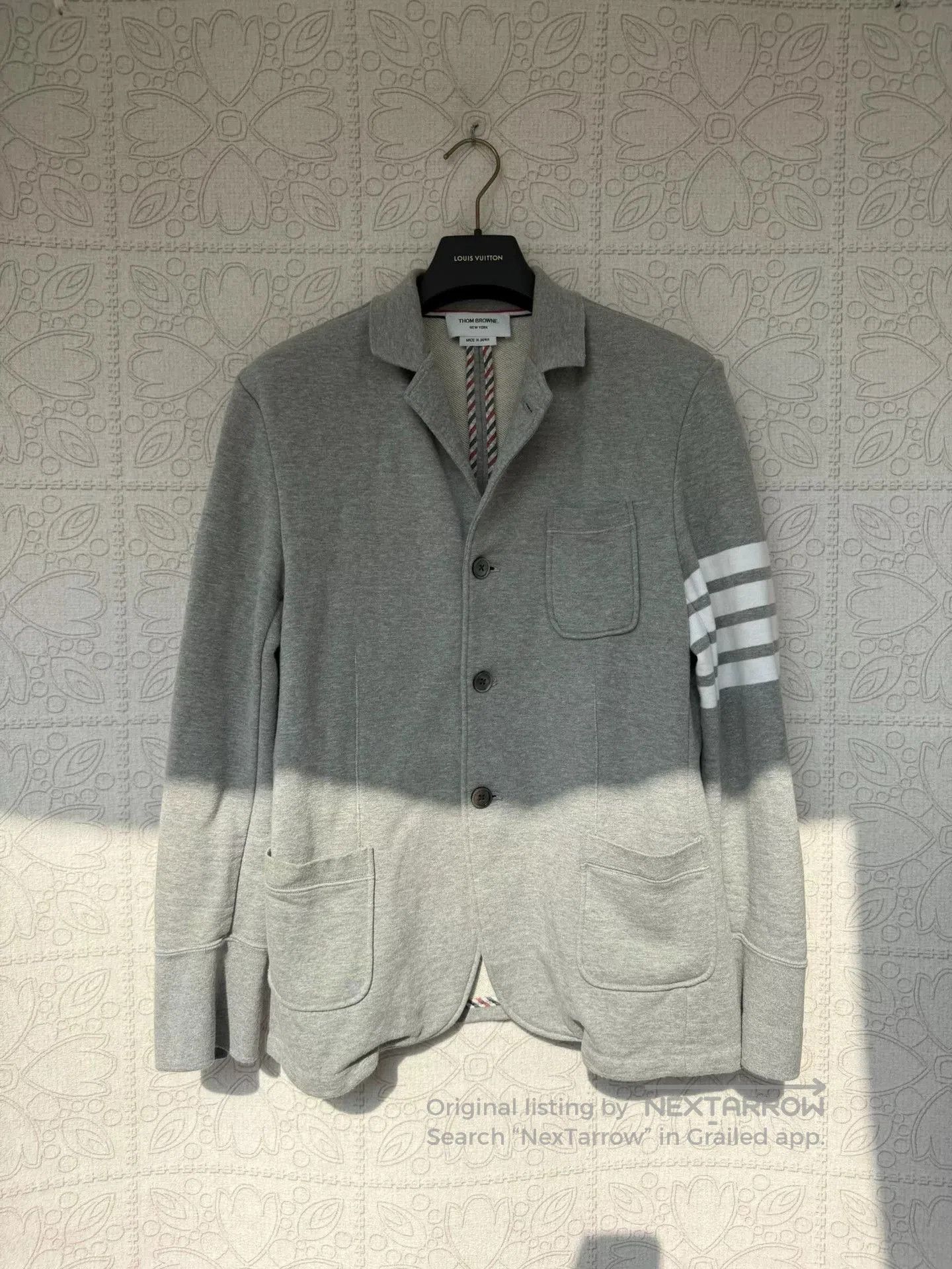 Thom Browne thom browne gray striped sleeve jacket. Size US M / EU 48-50 / 2 - 1 Thumbnail