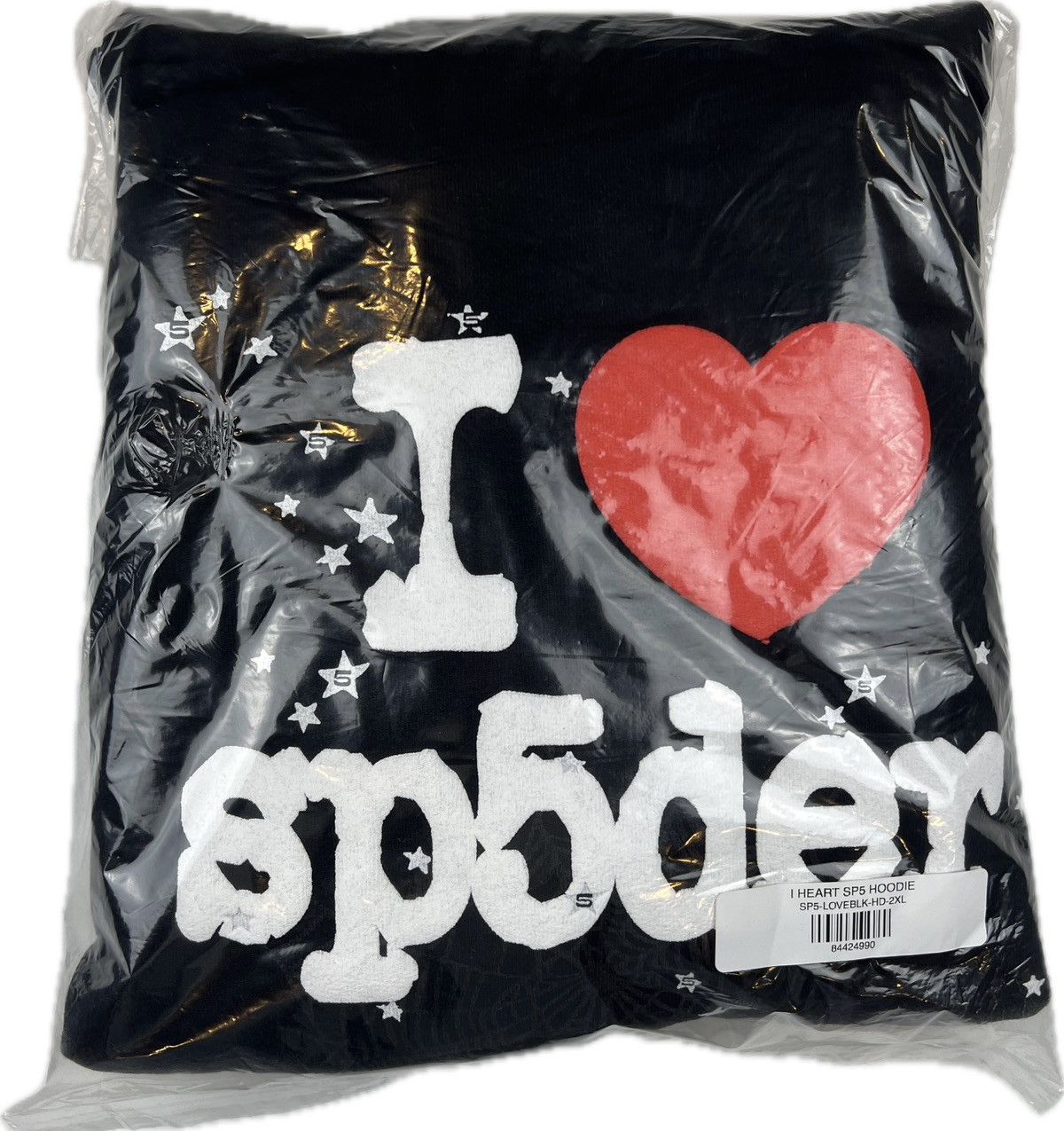 Sp5der Sp5der I ❤️ Sp5der Hoodie Size US XXL / EU 58 / 5 - 7 Thumbnail