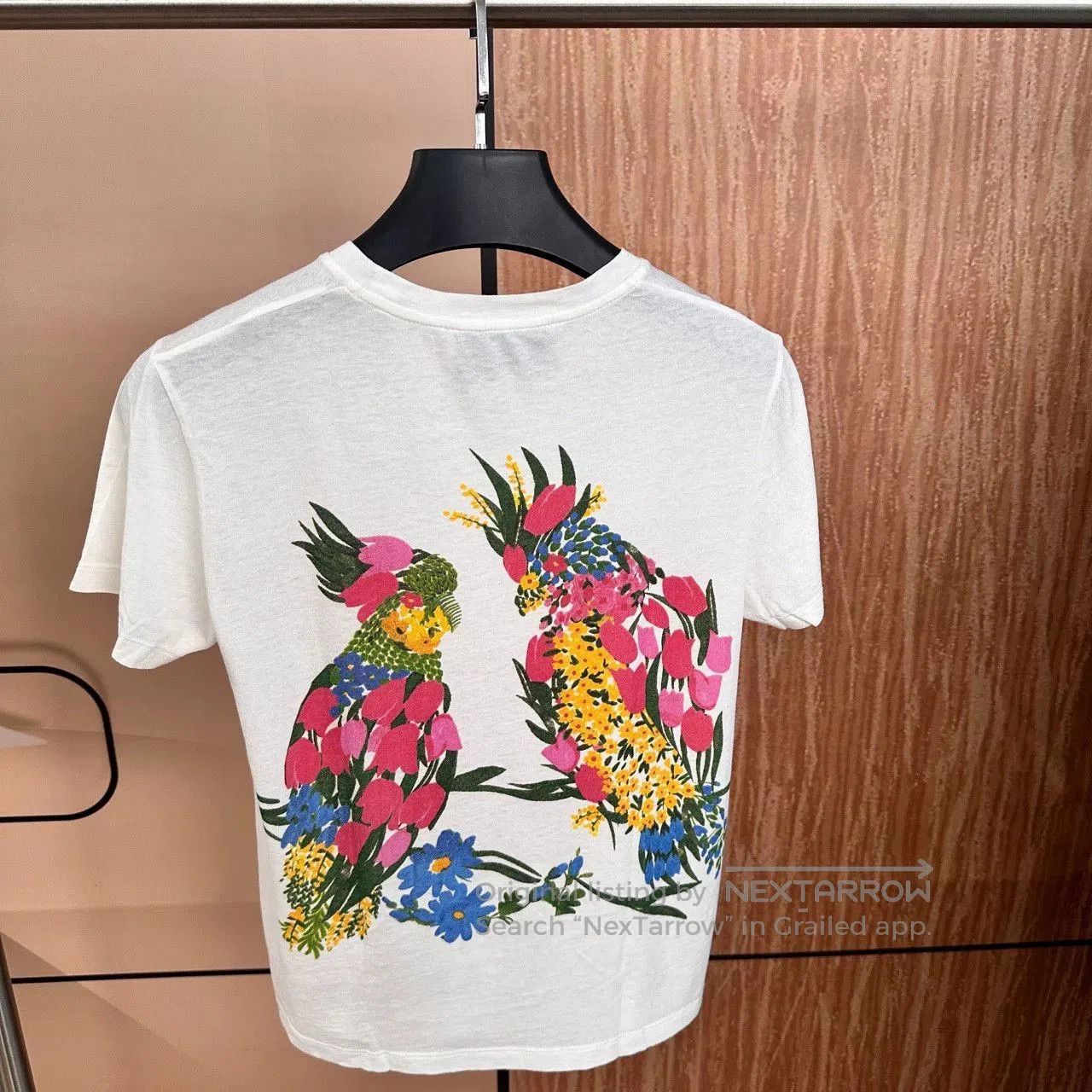Gucci Gucci White Heart Bird Short Sleeve XS. Size XS / US 0-2 / IT 36-38 - 2 Thumbnail
