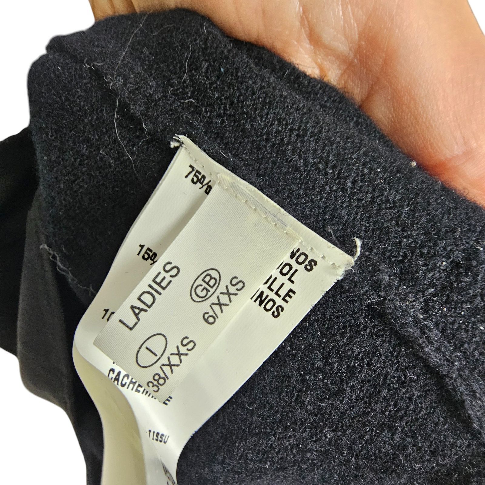 Fabiana Filippi Fabiana Filippi Cashmere Wool Silk Sweater Quiet Luxury Size XXS / US 00 / IT 34 - 7 Thumbnail