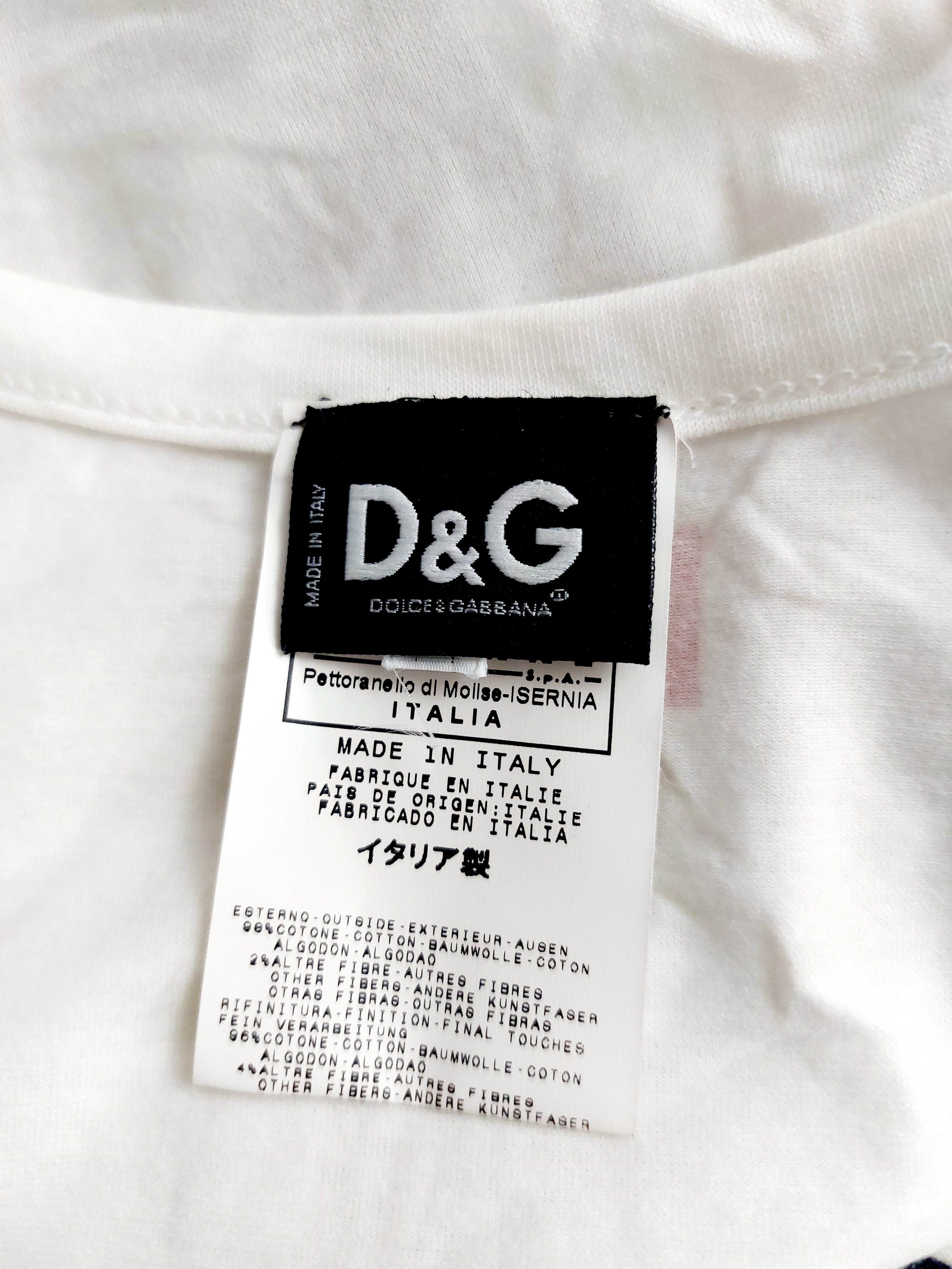 Dolce & Gabbana Dolce and Gabbana D&G Spaghetti Co Trattoria Denim Dress Size M / US 6-8 / IT 42-44 - 13 Thumbnail