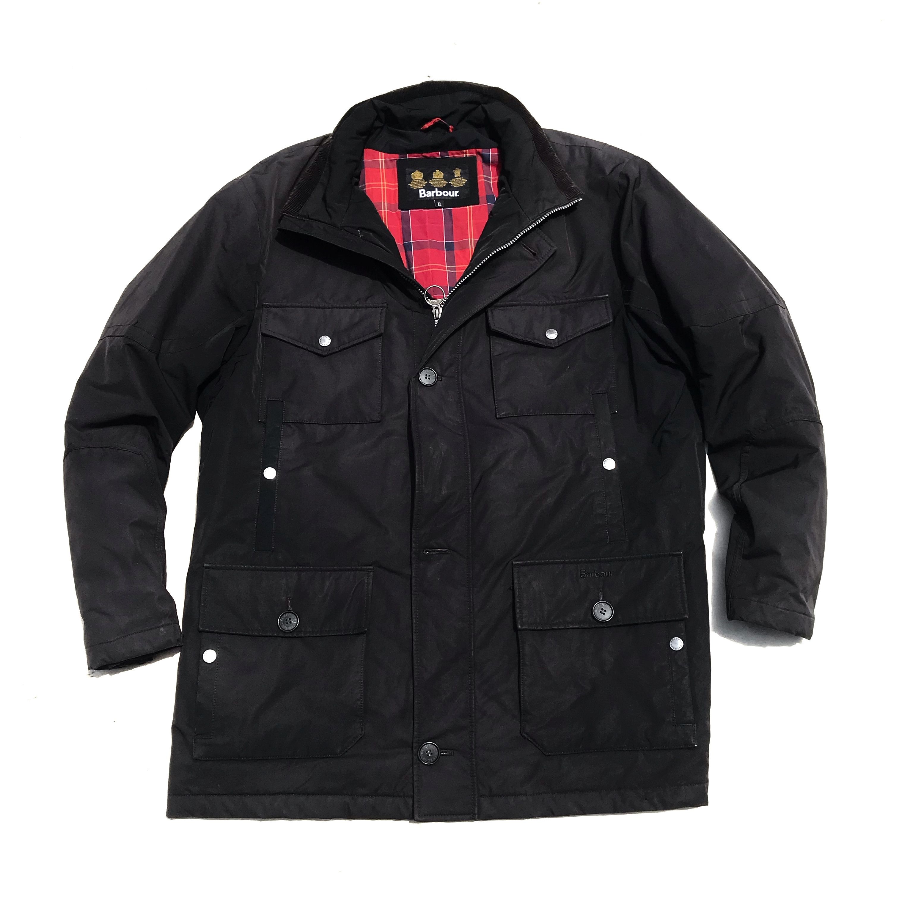 Barbour × Noah Wool Teddy Bedale Jacket XL NEW Black | Grailed