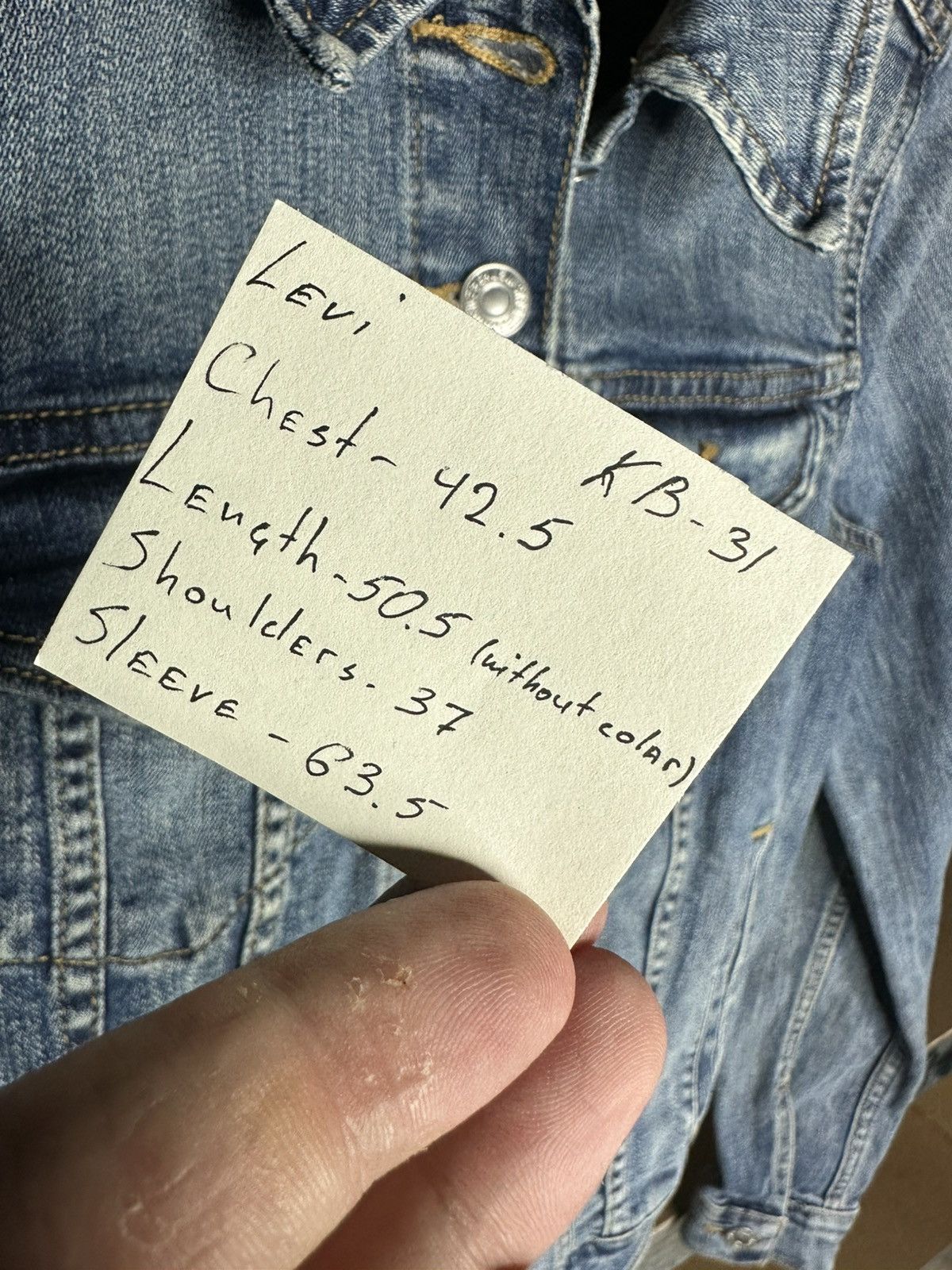 Levi's Levi’s Levi Strauss & Co Denim Jeans Trucker Jacket Size S Size S / US 4 / IT 40 - 8 Thumbnail