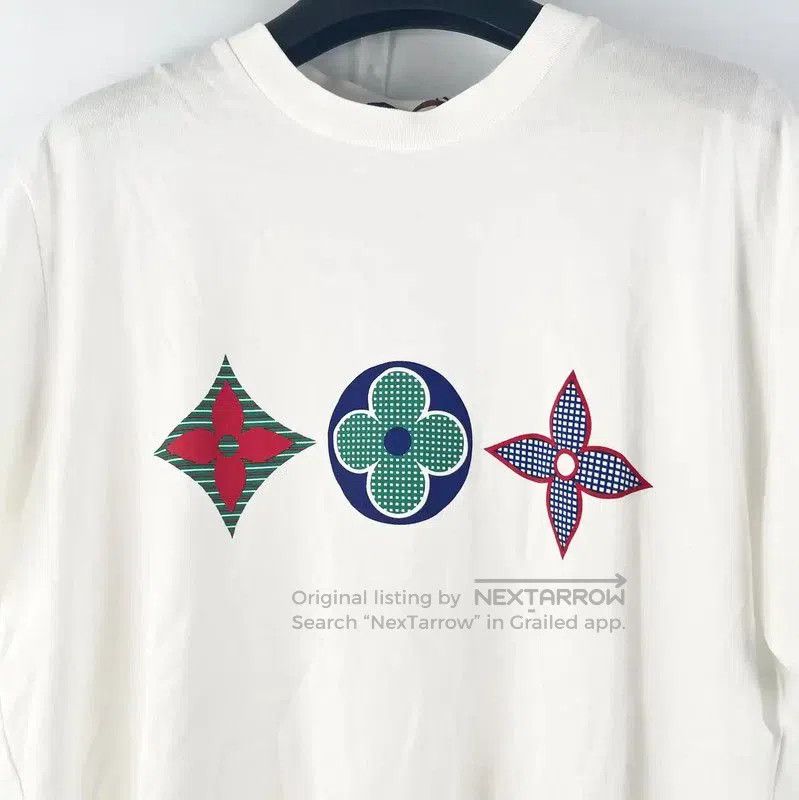 Louis Vuitton Louis Vuitton Summer White T-Shirt for Men . Size US L / EU 52-54 / 3 - 3 Thumbnail