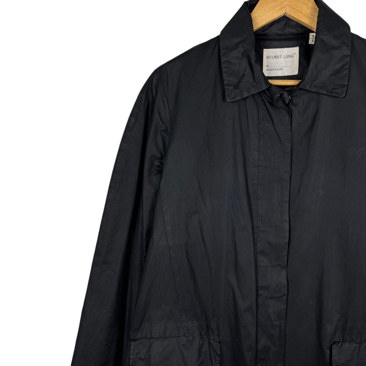 Helmut Lang 🔥 VINTAGE 1998 HELMUT LANG LIGHT LONG COAT MADE IN ITALY Size US S / EU 44-46 / 1 - 8 Thumbnail