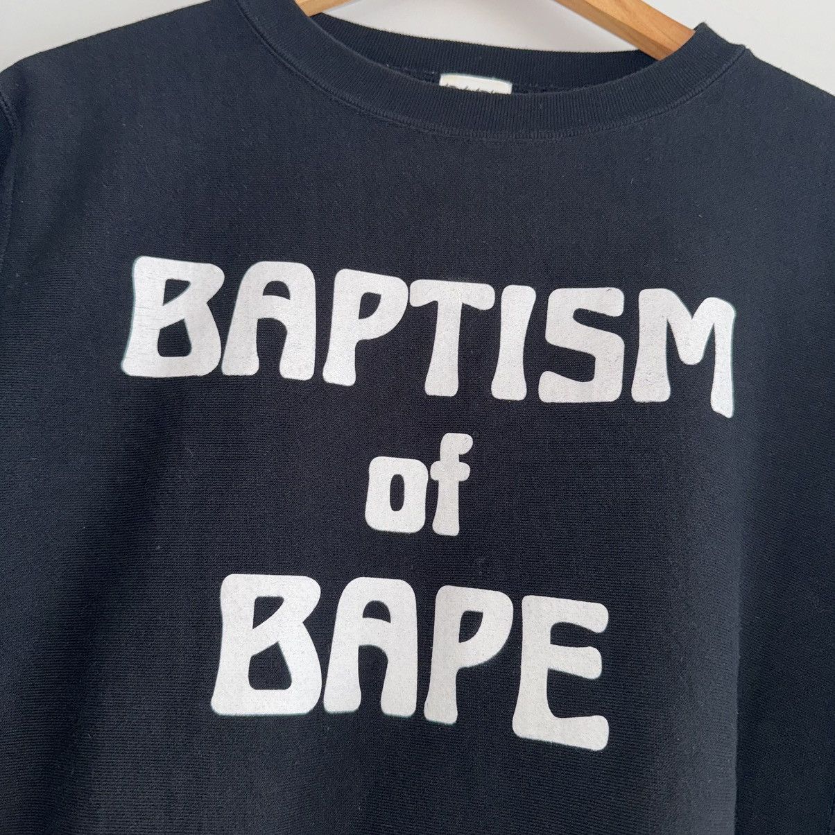 Bape × Fragment Design Bape x Fragment Design Baptism Of Bape Crewneck Size US S / EU 44-46 / 1 - 3 Thumbnail