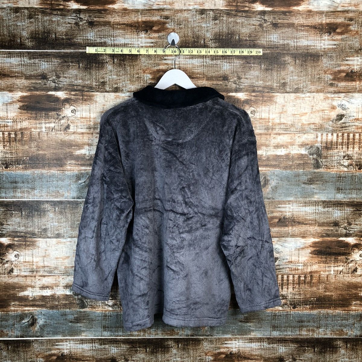 Kansai Yamamoto × Vintage Kansai Yamamoto Homme Grey Sweather #A1607 Size US M / EU 48-50 / 2 - 13 Thumbnail