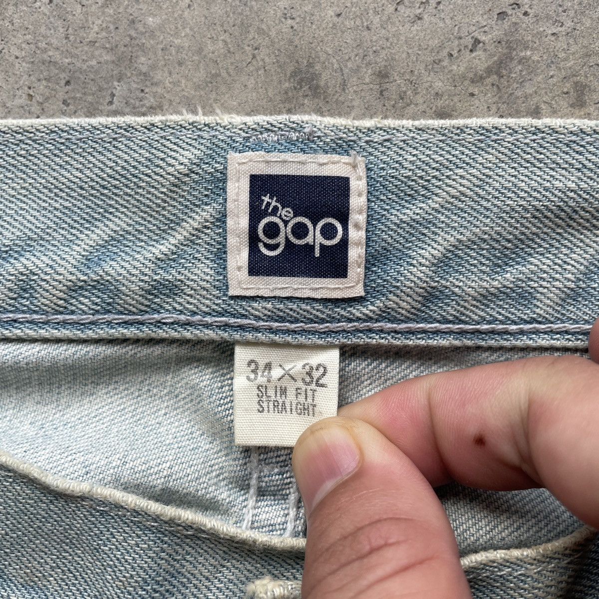 Gap Vintage The Gap Rusty Sick Jeans Faded Denim Pants W34x32 Size US 34 / EU 50 - 7 Thumbnail
