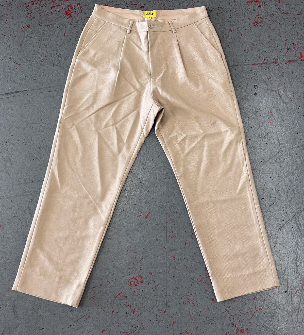 Golf Wang Golf Wang Grand Logo Pleated Front Trouser Size 34 Size US 34 / EU 50 - 6 Thumbnail