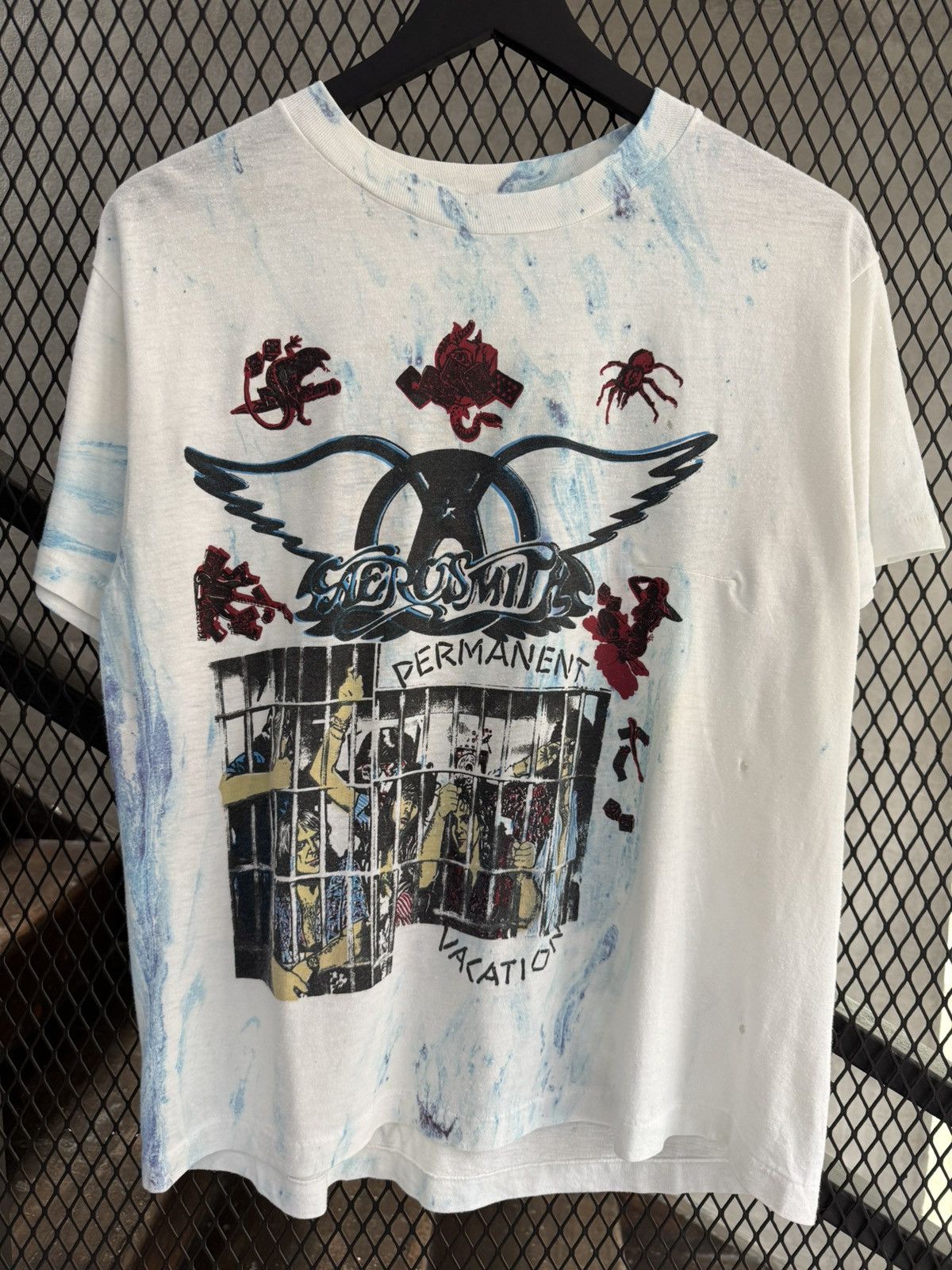 Vintage 1987 Rare Aerosmith Permanent Vacation Dokken