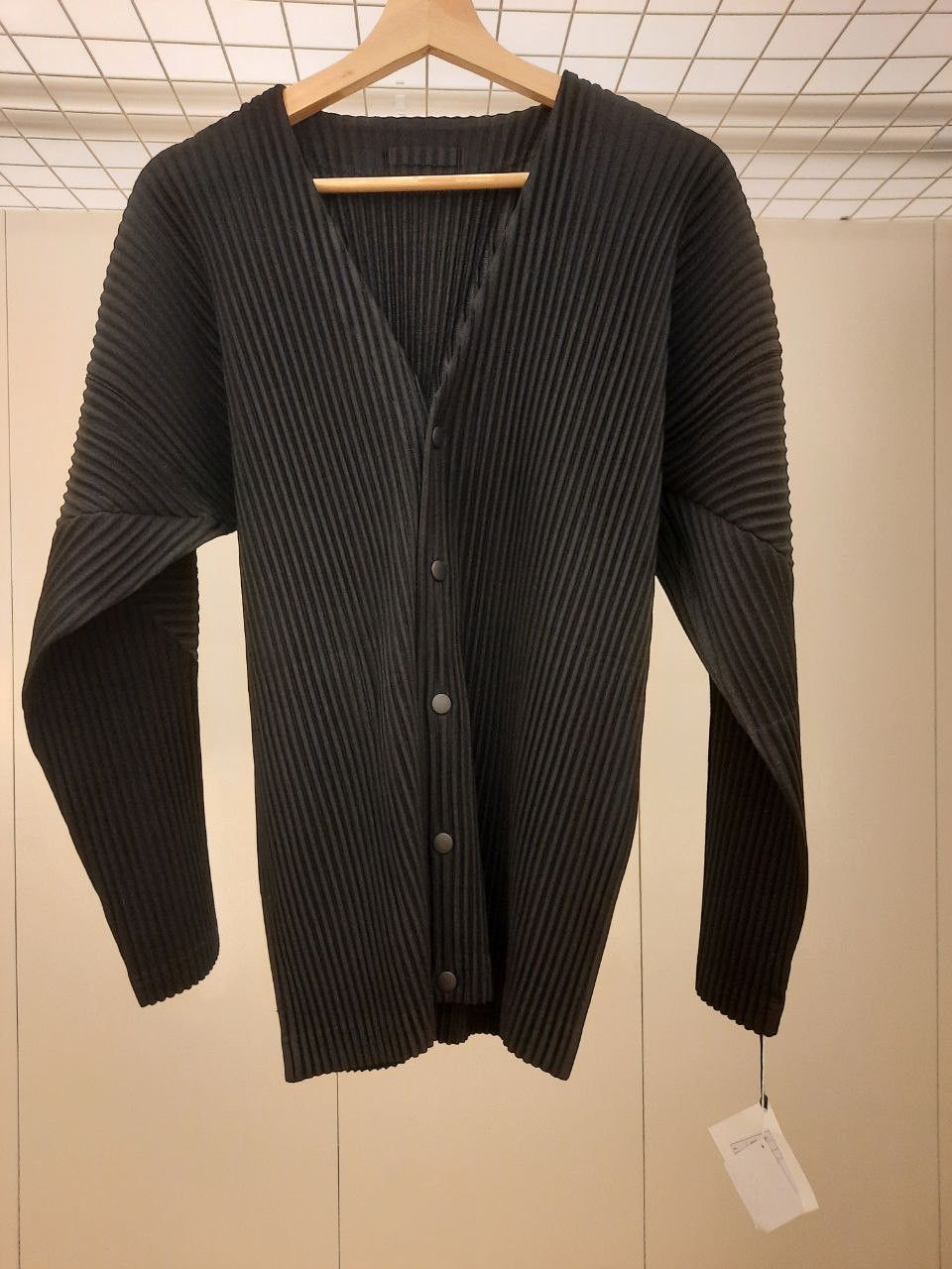 Pre-owned Homme Plisse Issey Miyake X Issey Miyake New Homme Plisse Cardigan