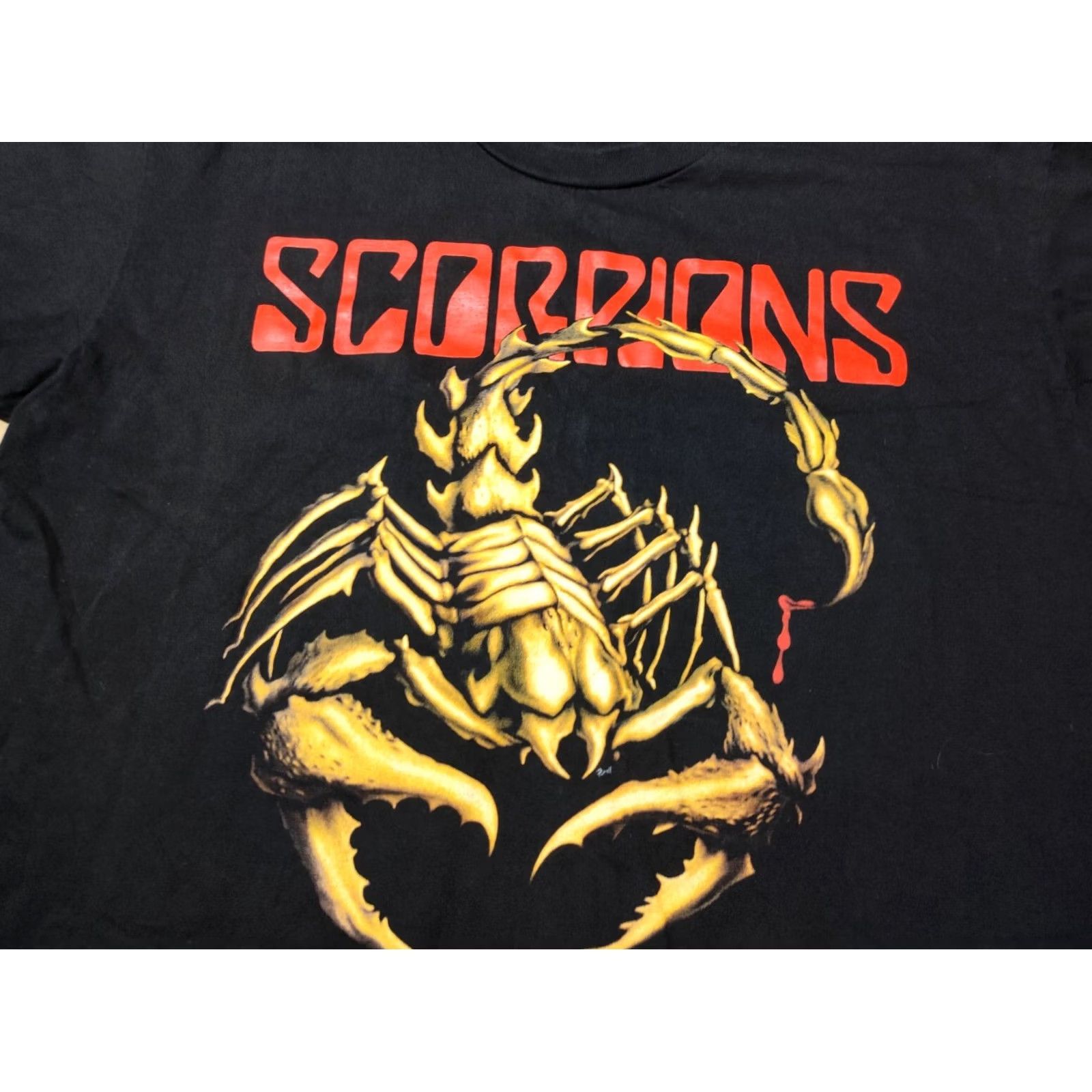 X-LARGE Vintage Scorpions P.K. Sports T-Shirt Mens XL Black Cotton X-Large Shirt Mens XL Black Graphic Print Size US XL / EU 56 / 4 - 6 Thumbnail