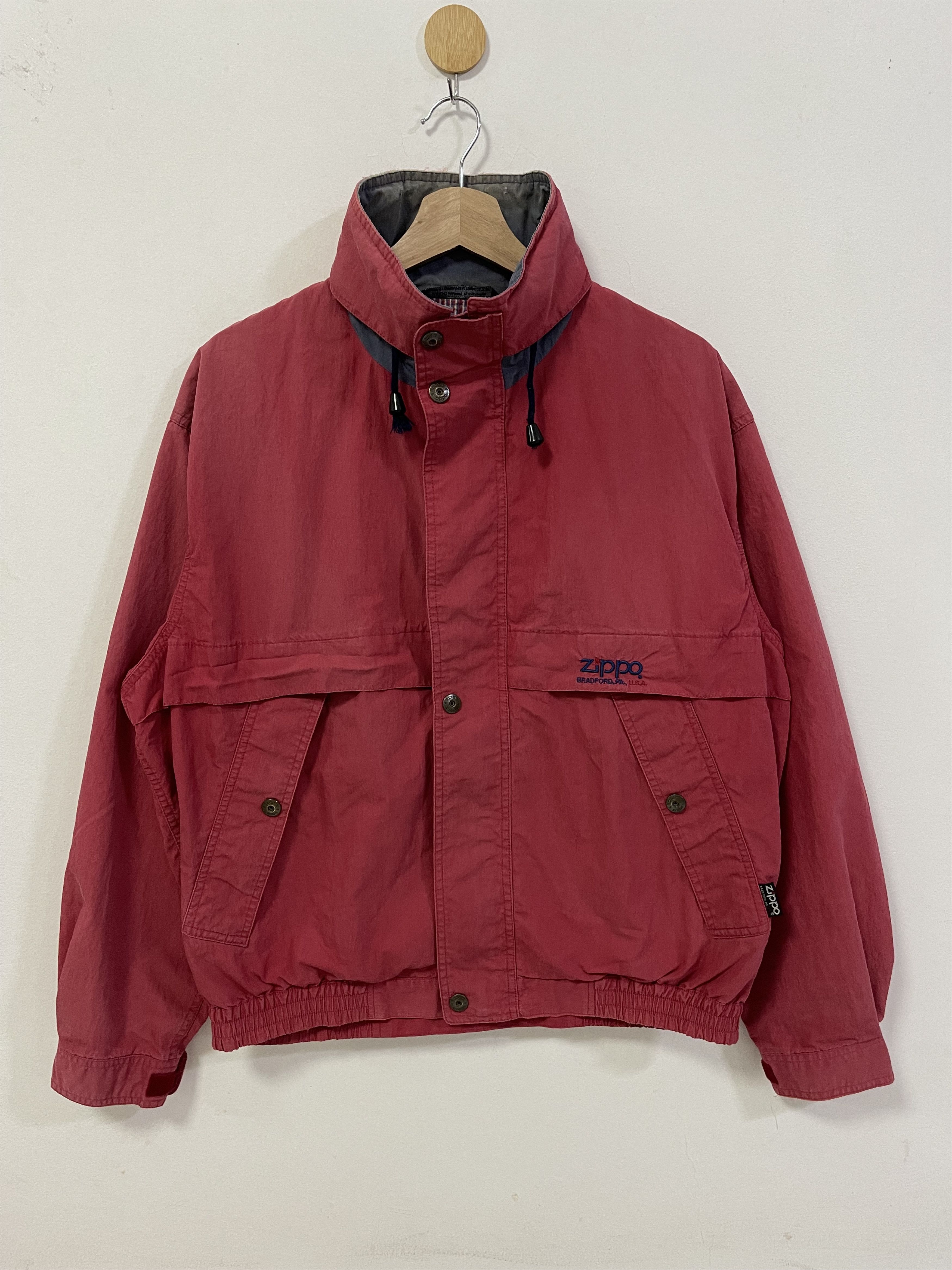 Vintage × Zippo Sun Faded Zippo Bradford American Classic Vintage Jacket Size US M / EU 48-50 / 2 - 1 Thumbnail