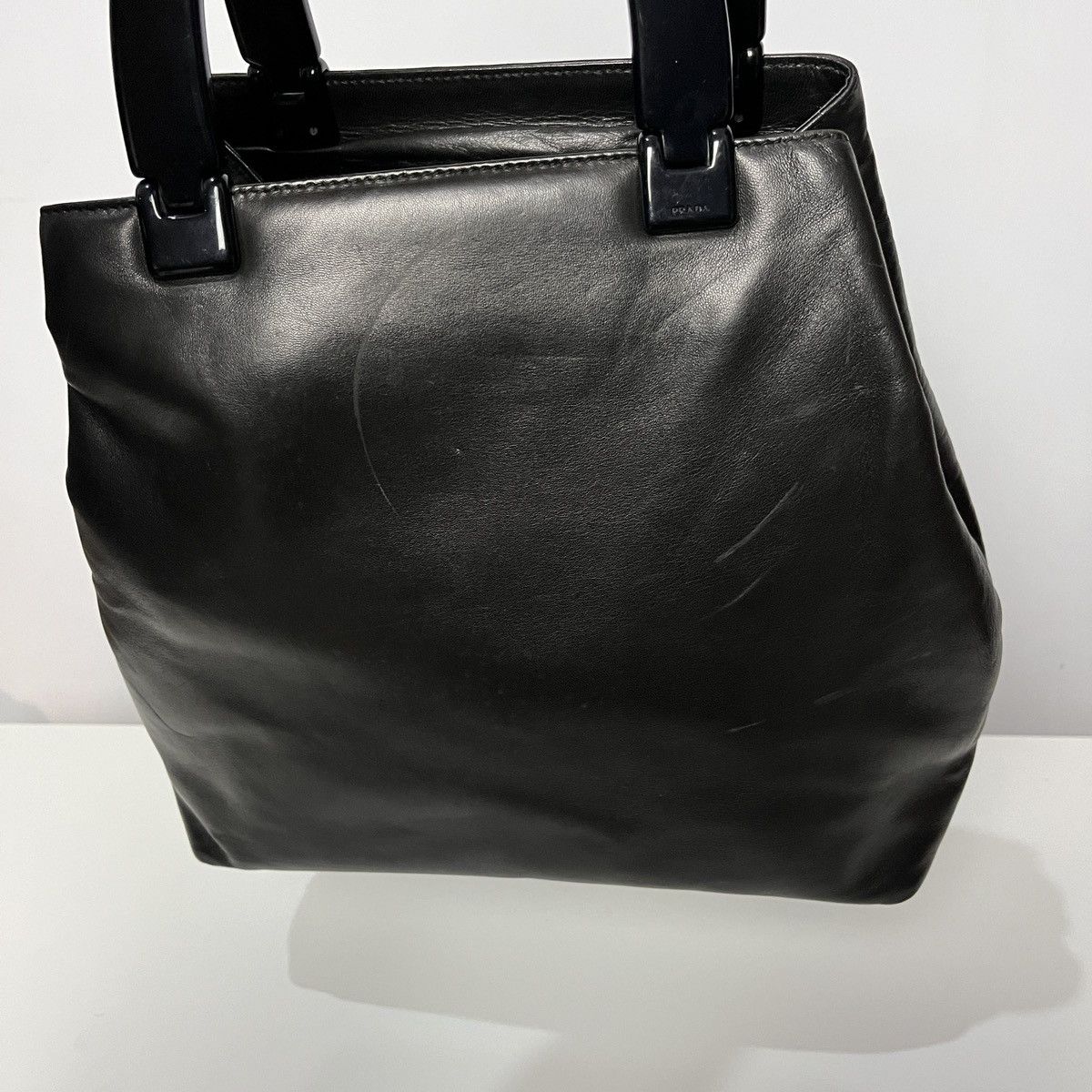 Prada Vintage Prada Nappa Leather Hand-Bag Size ONE SIZE - 15 Thumbnail