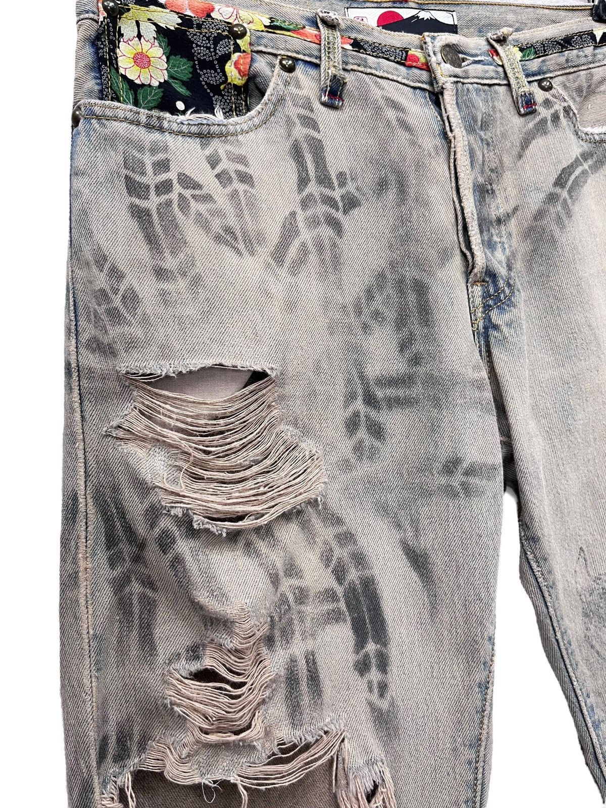 Hot Model Sex Designer Super Destroyed Ripped Blowout Mudmax Denim Size 30" / US 8 / IT 44 - 6 Thumbnail