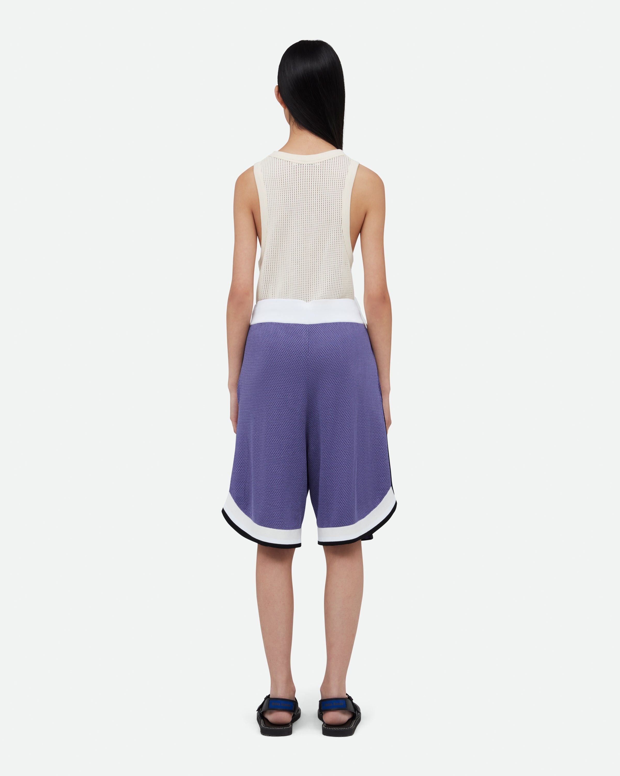 Wales Bonner o1mle0825 Unisex Rio Shorts in Blue/White Size US 30 / EU 46 - 5 Thumbnail