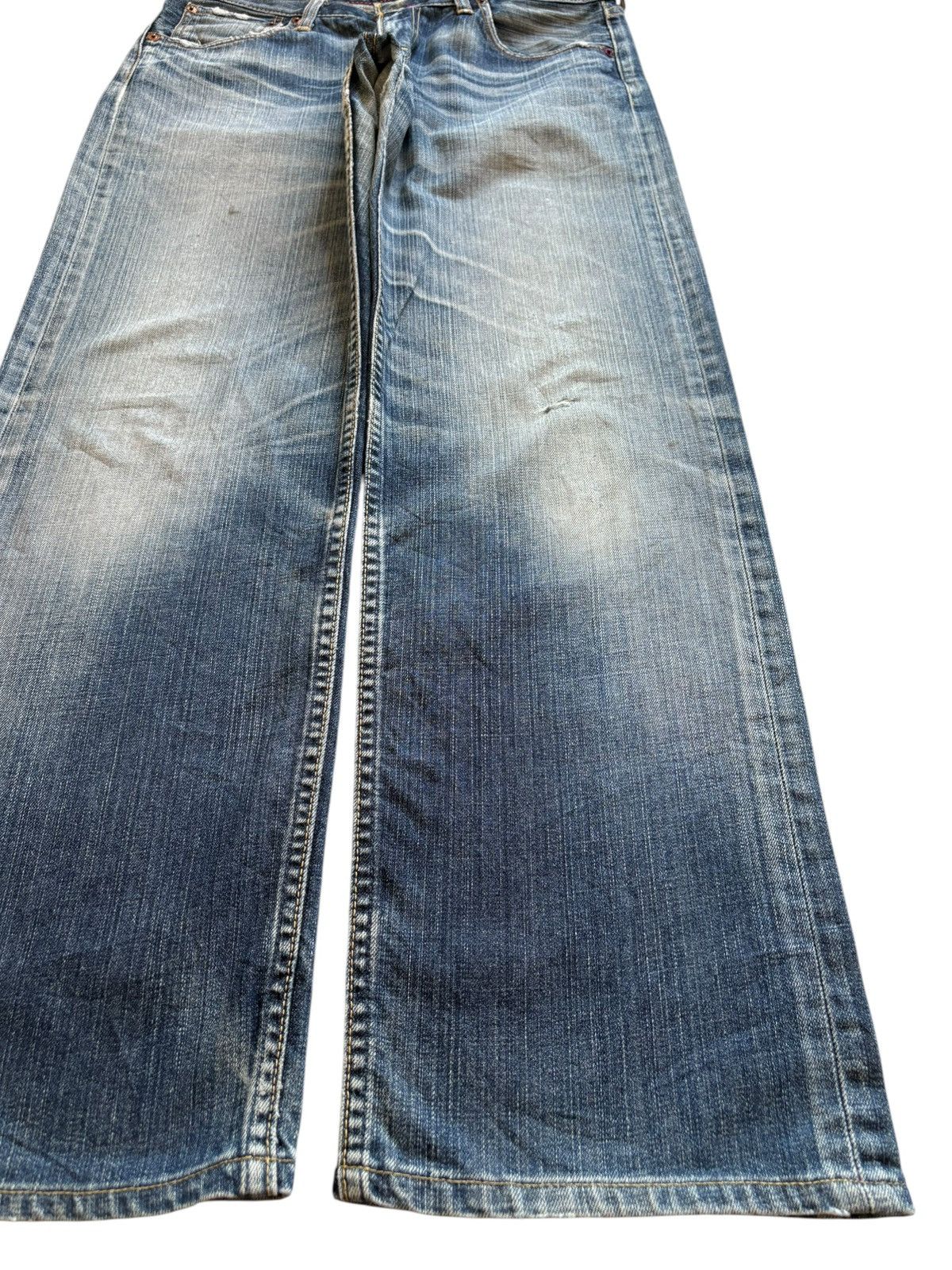 Levi's Vintage 90s Levis 503 Mud Wash Distressed Loose Baggy Jeans Size US 32 / EU 48 - 7 Thumbnail