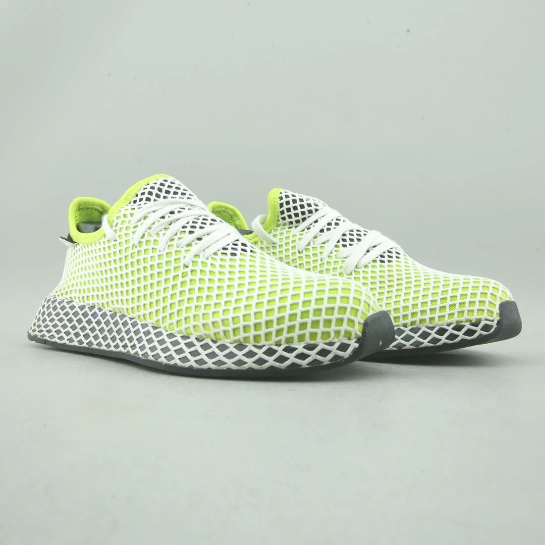 Adidas NEW AUTHENTIC ADIDAS DEERUPT RUNNER "TURBO" MEN'S US 9 Size US 9 / EU 42 - 3 Thumbnail