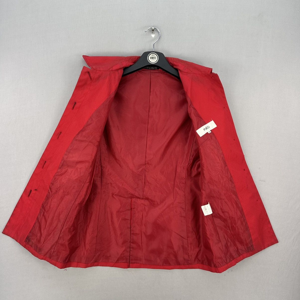 Yohji Yamamoto Vintage INÈD by Yohji Yamamoto Women Jacket Size XS / US 0-2 / IT 36-38 - 7 Thumbnail