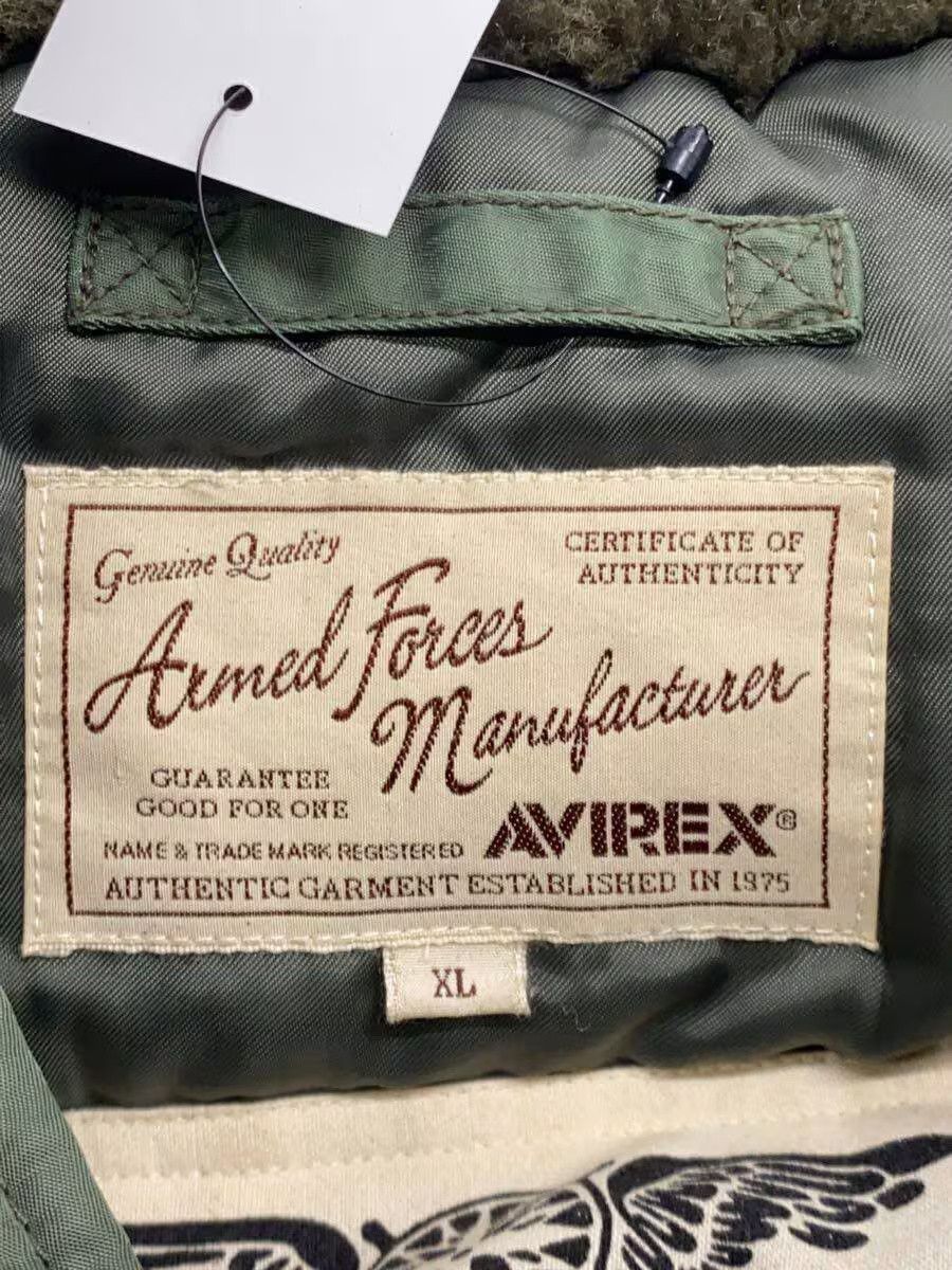 Avirex Avirex N-3B Acc Patched Nylon Flight Jacket Khaki Size US XL / EU 56 / 4 - 3 Thumbnail