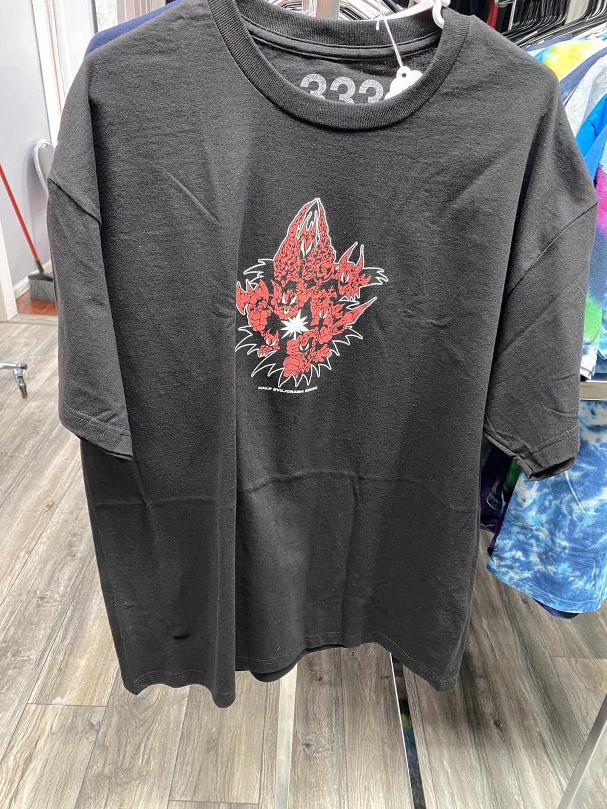 Half Evil HALF EVIL CRASH TEE SZ XL Size US XL / EU 56 / 4 - 1 Thumbnail