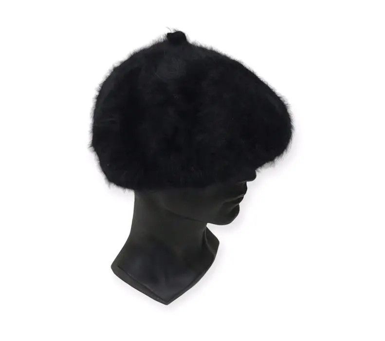 Japanese Brand × Vintage Angora Fleece Beanie Hat Size ONE SIZE - 1 Thumbnail