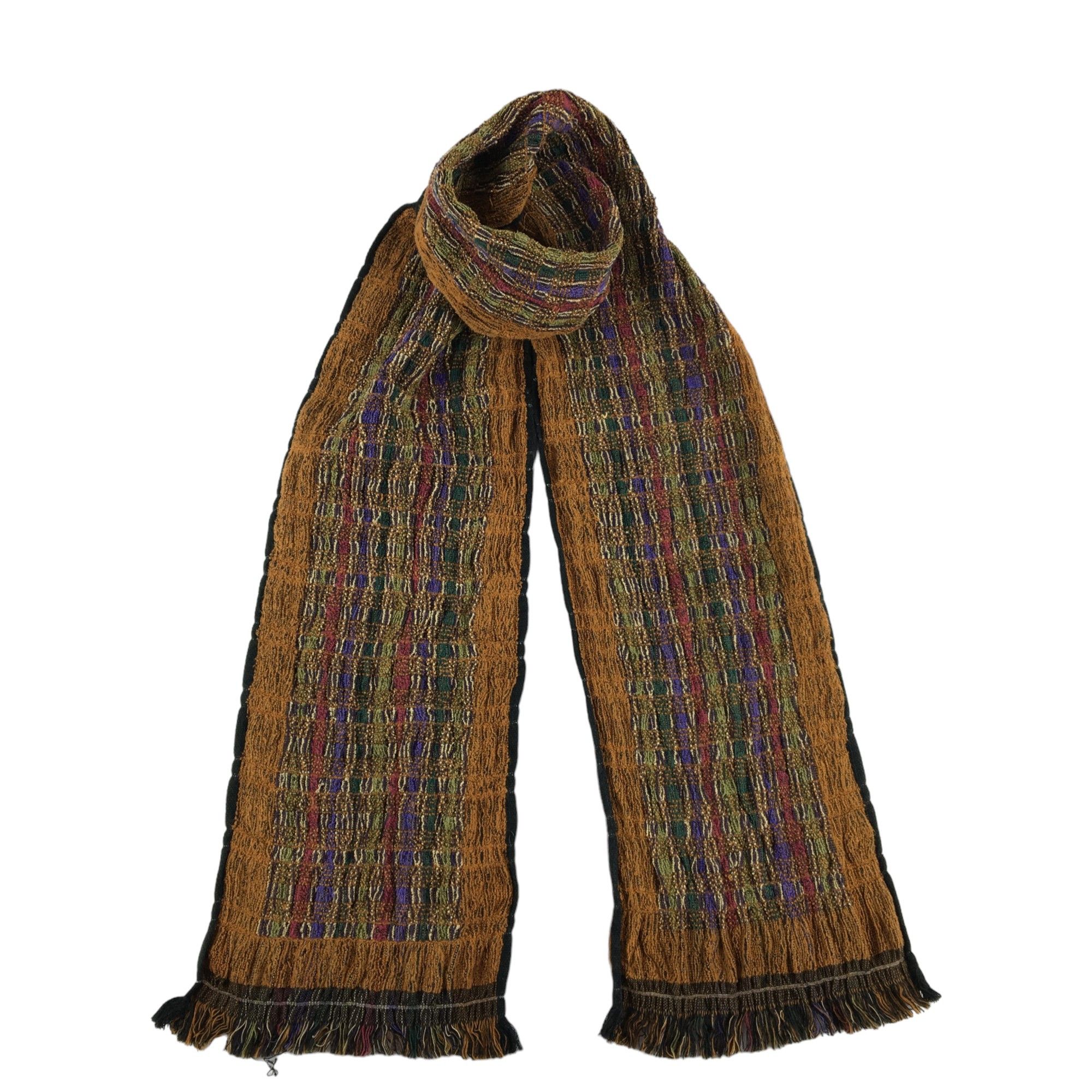 Missoni × Vintage Vintage Missoni Scarf Muffler Wool Cashmere Scarves Size ONE SIZE - 1 Thumbnail