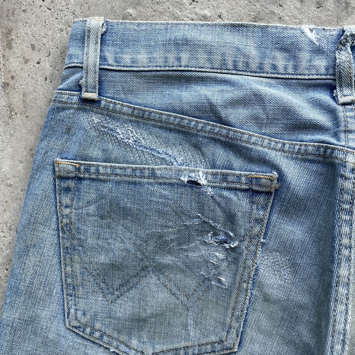 Edwin × Jean × Vintage W34💥 Rusty Wash Edwin Vintage Faded Jeans Denim Pants Size US 34 / EU 50 - 10 Thumbnail