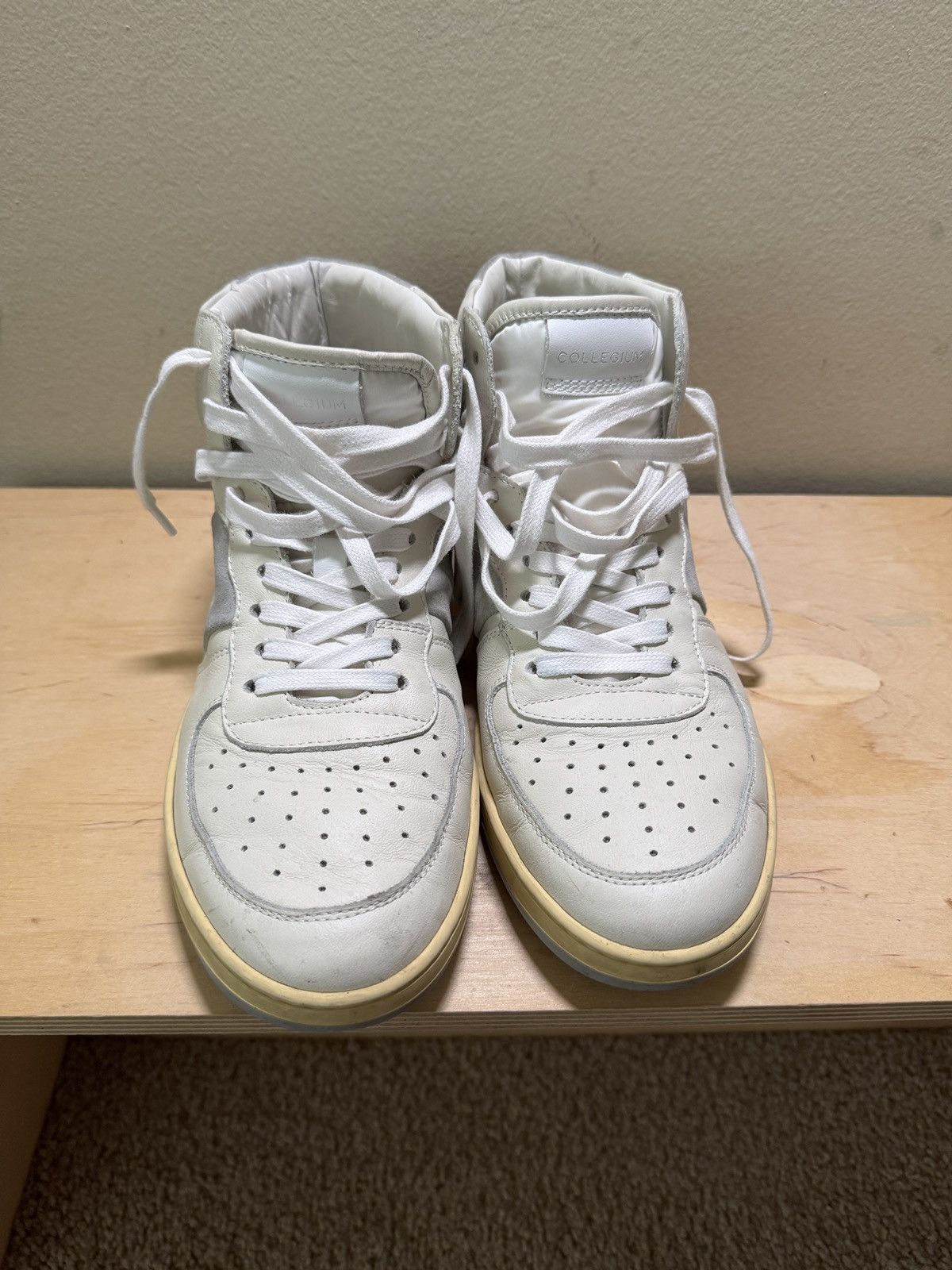 Collegium Collegium Destroyer High Platinum Suede Size US 8.5 / EU 41-42 - 2 Thumbnail