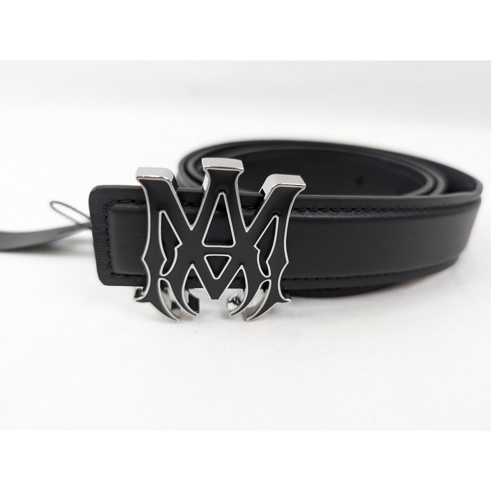 Amiri o1rshd1 Size: 85 / MA Belt in Black Size 34 - 2 Thumbnail