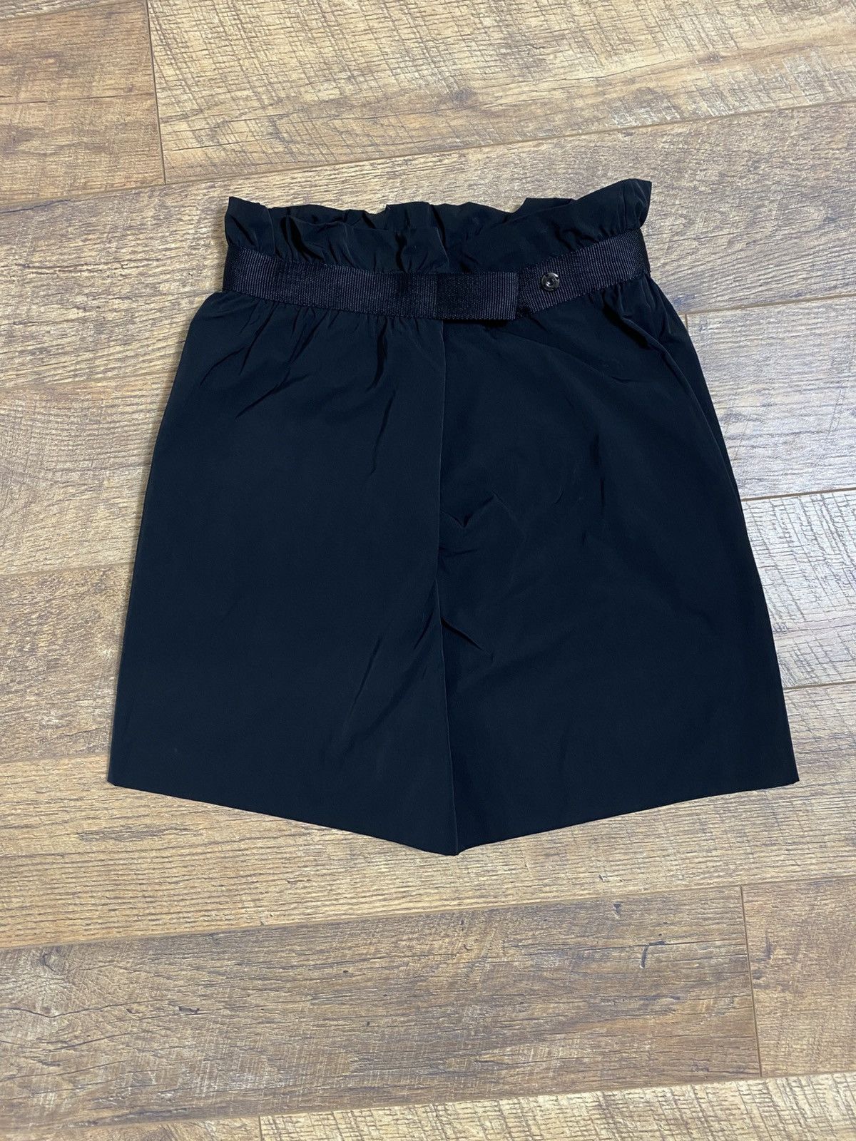 Cos COS Black Belted Paperbag High Waist Wrap Skirt Size 36 Size 25" / US 0 / IT 36 - 1 Thumbnail