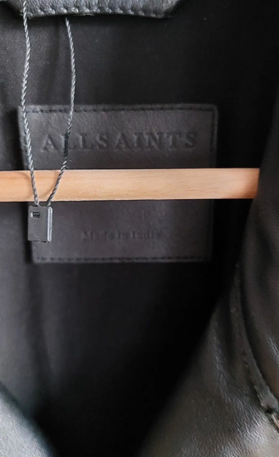 Allsaints Allsaints Leather Jacket Jasper Biker Black XS Size US XS / EU 42 / 0 - 4 Thumbnail