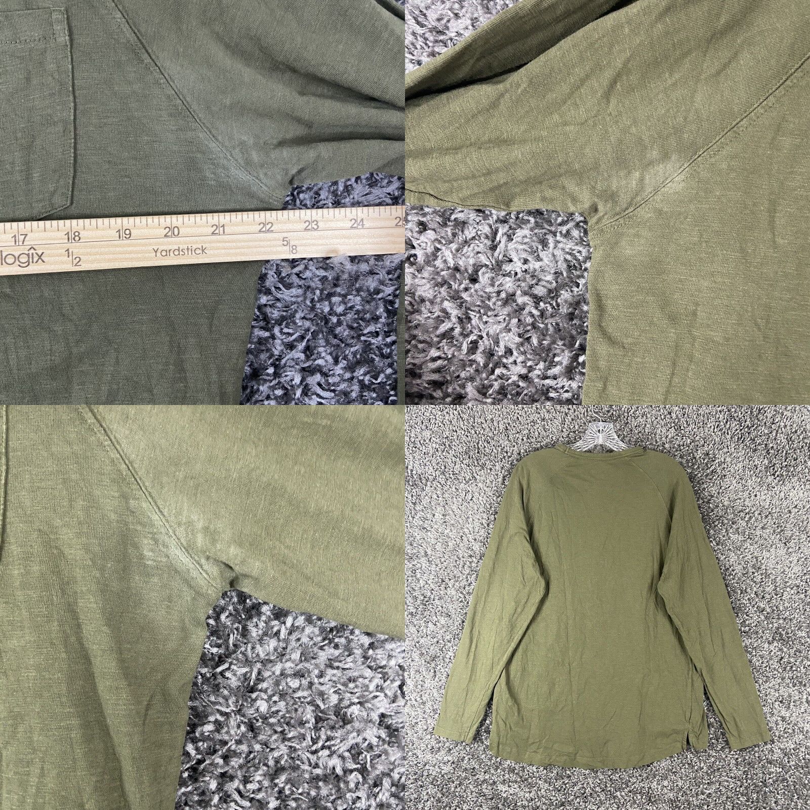 Kenneth Cole KENNETH COLE Green Long Sleeve T-Shirt Men’s XL Size US XL / EU 56 / 4 - 8 Thumbnail