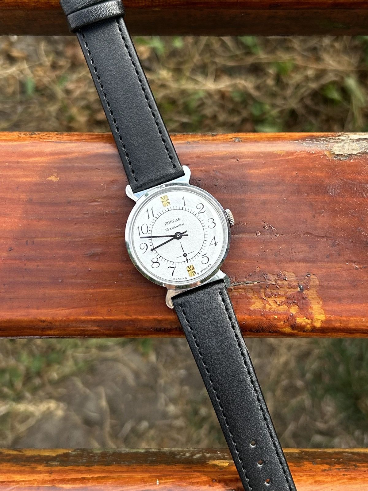 Vintage Vintage Watch Pobeda Mechanical Authentic 2000s Size ONE SIZE - 13 Thumbnail
