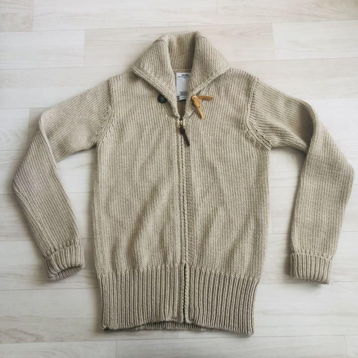 image of Visvim Sturgis Sweater in Beige, Men's (Size Small)