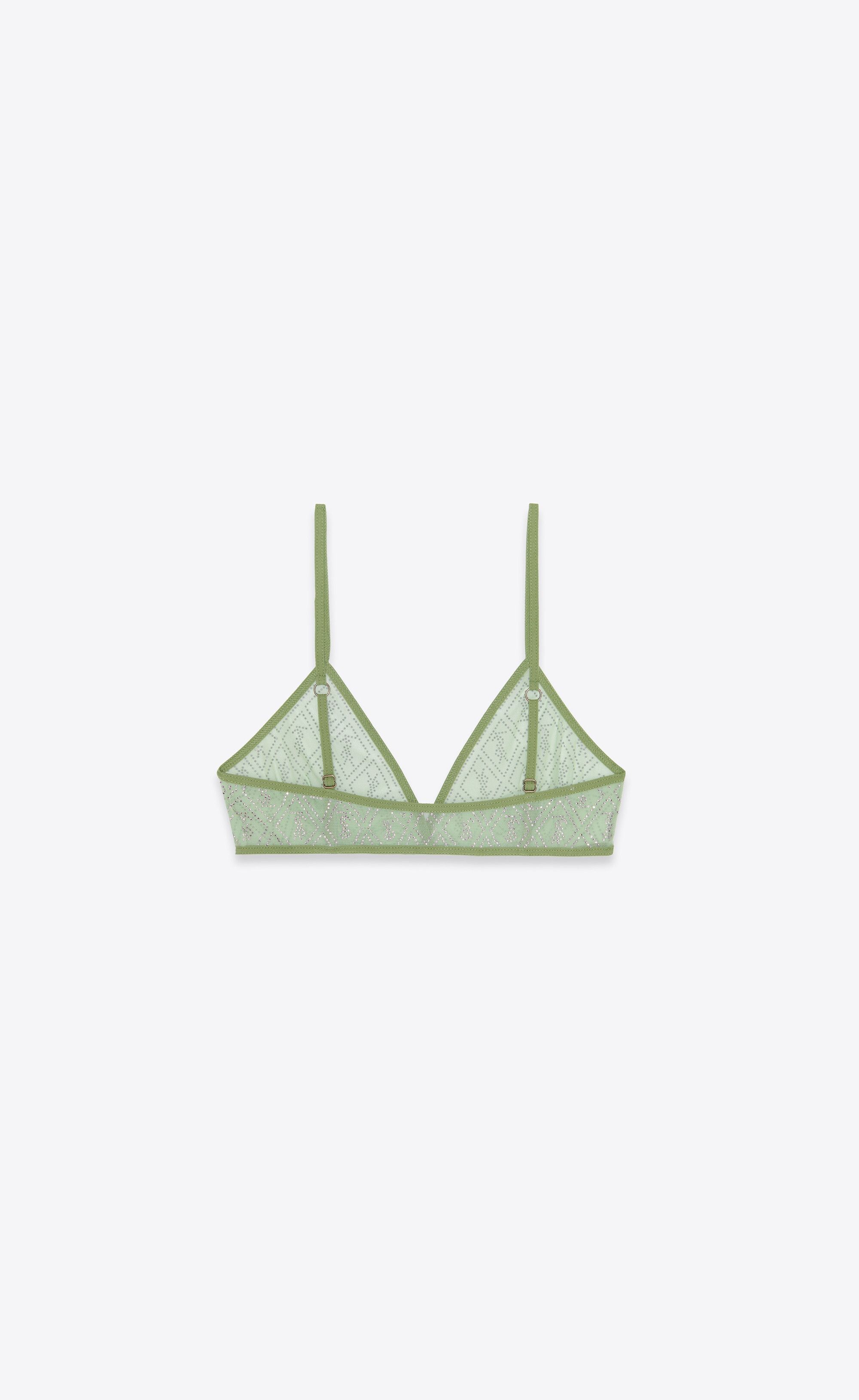 Saint Laurent Paris o1s1wg111024 Size: S / Cassandre Bra Tulle Jersey Size ONE SIZE - 2 Thumbnail